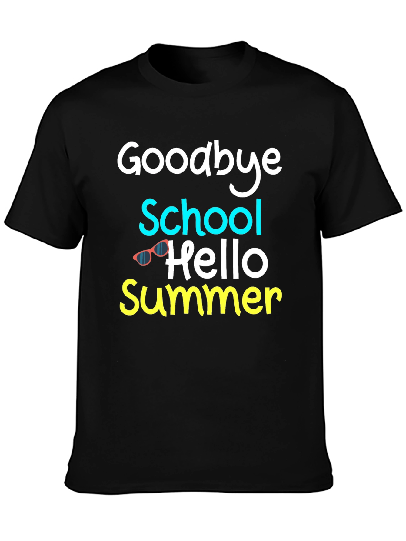 Goodbye School Hello Summer Graphic Tee