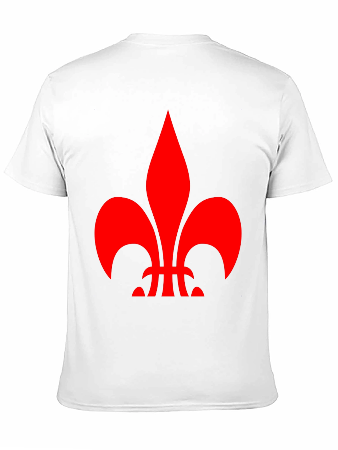 Fleur-de-lis Graphic Tee - Stylish Black Shirt