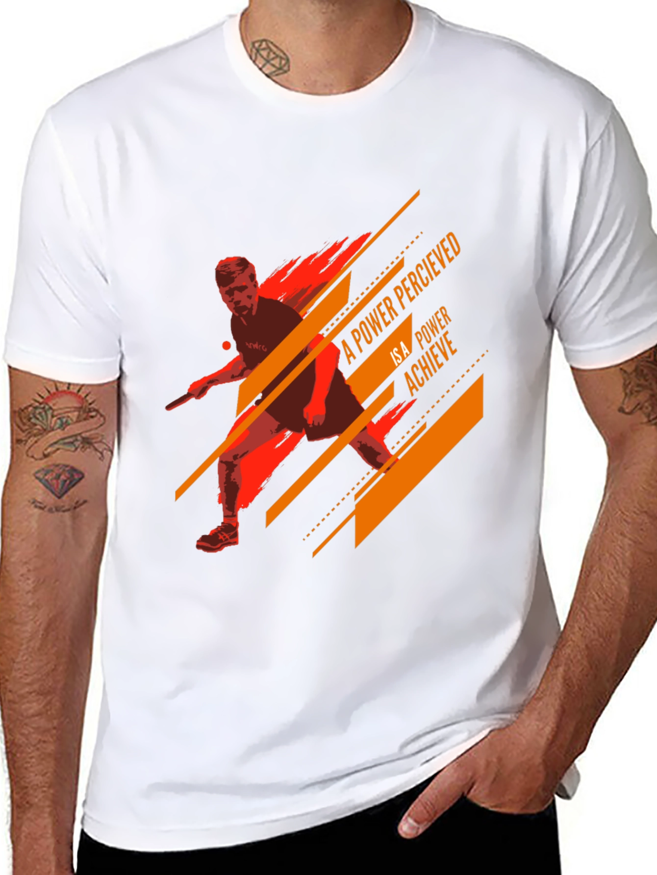 Power Perceive Achieve Graphic Tee