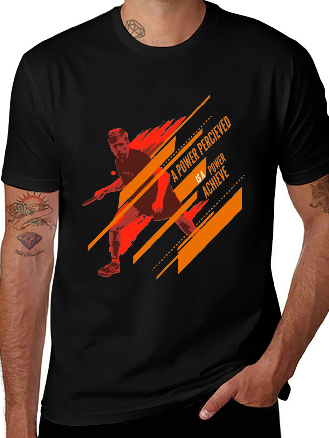 Power Perceive Achieve Graphic Tee