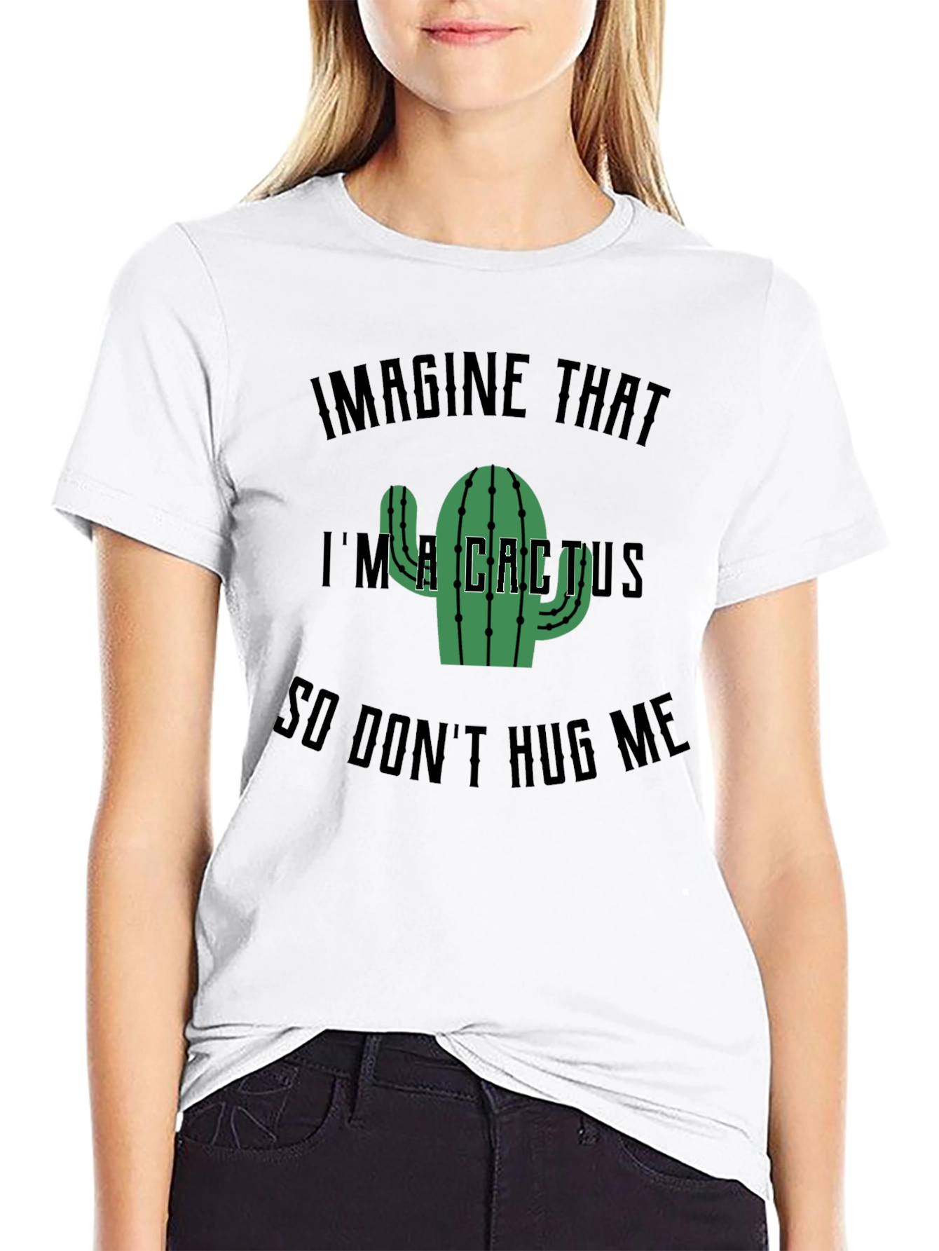 Imagine That Cactus Graphic Tee