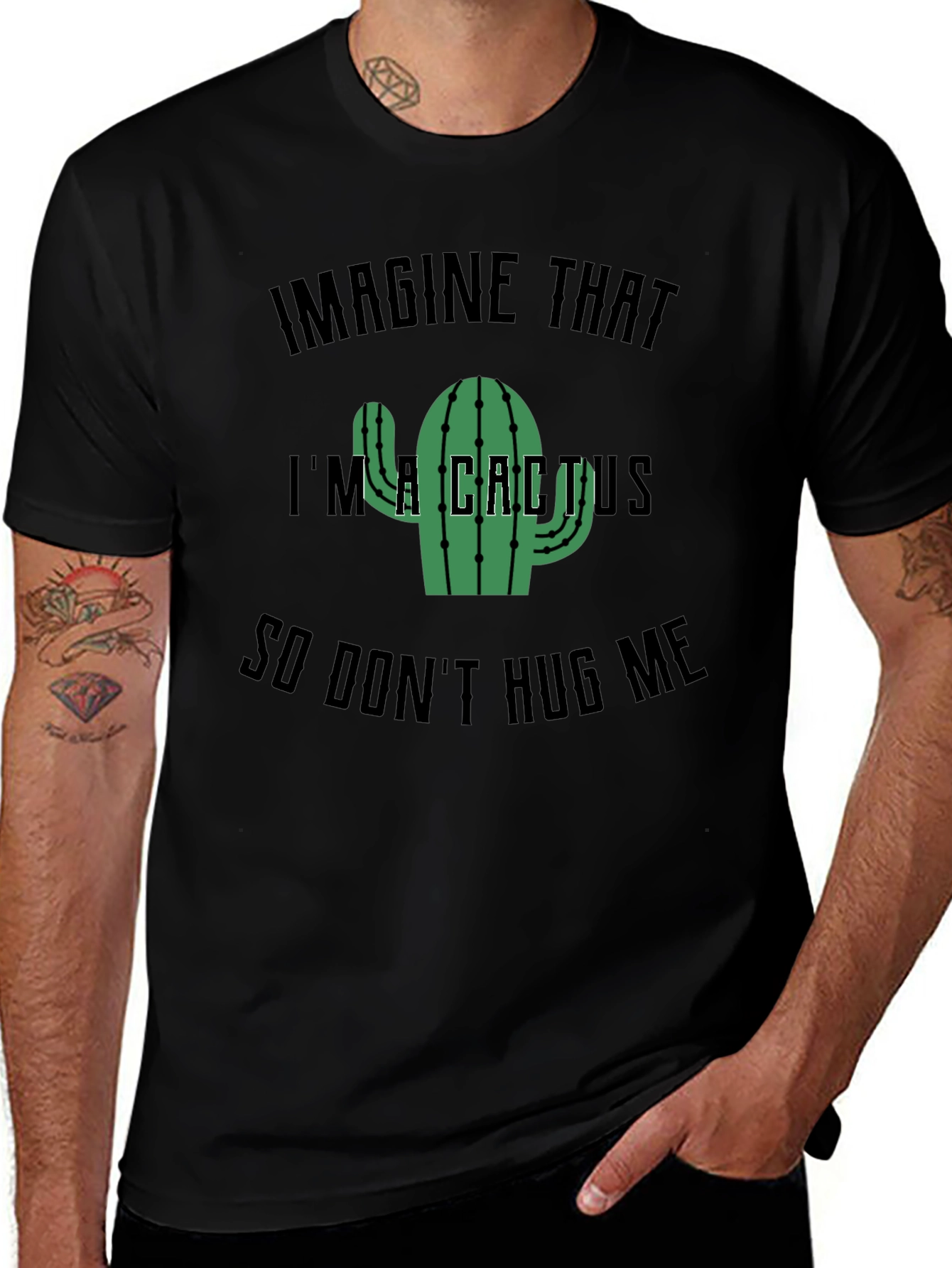 Imagine That Cactus Graphic Tee