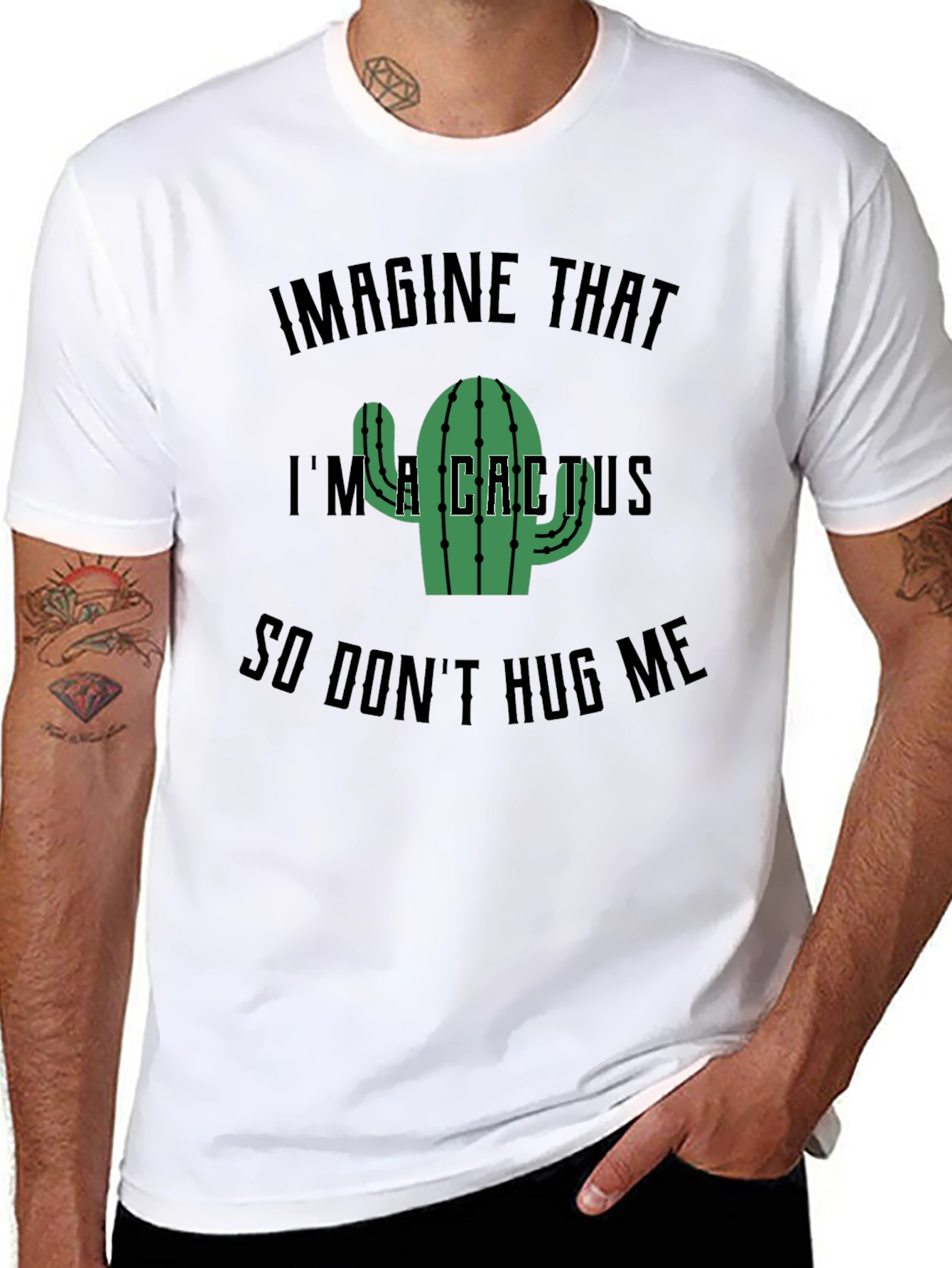 Imagine That Cactus Graphic Tee