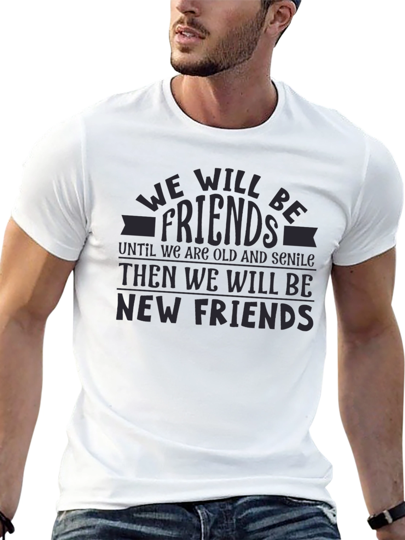 Friends Forever T-Shirt - Funny Best Friends Tee