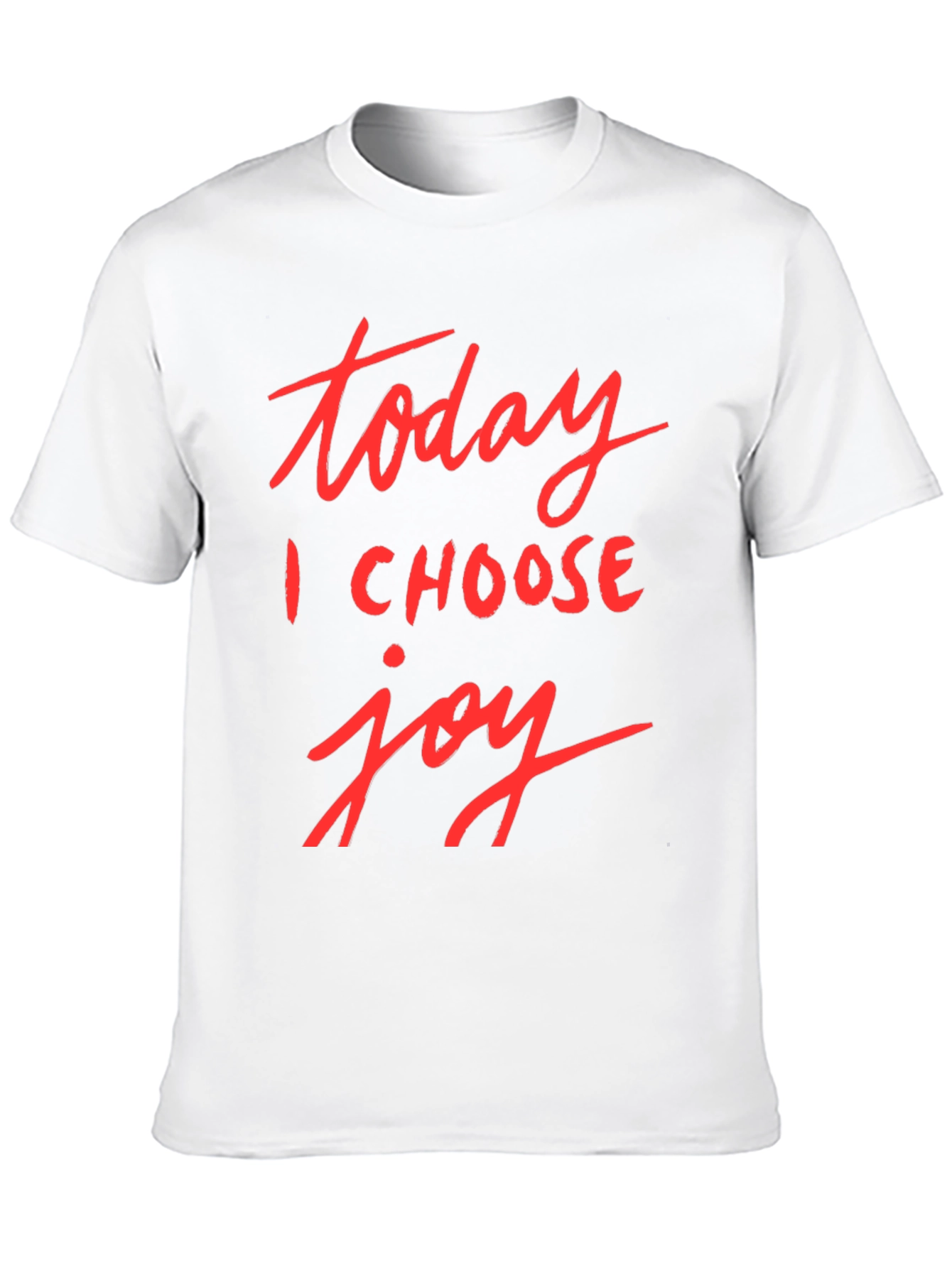Today I Choose Joy Black Graphic Tee