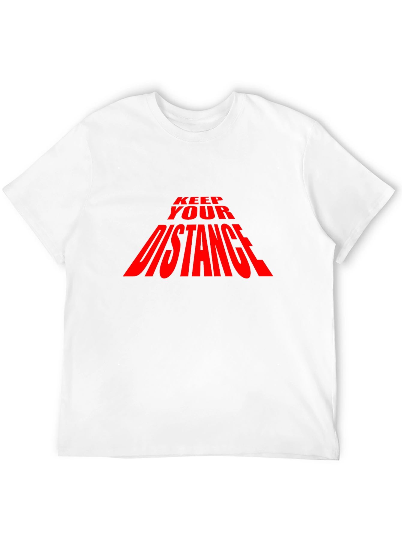 Keep Your Distance T-Shirt - Black
