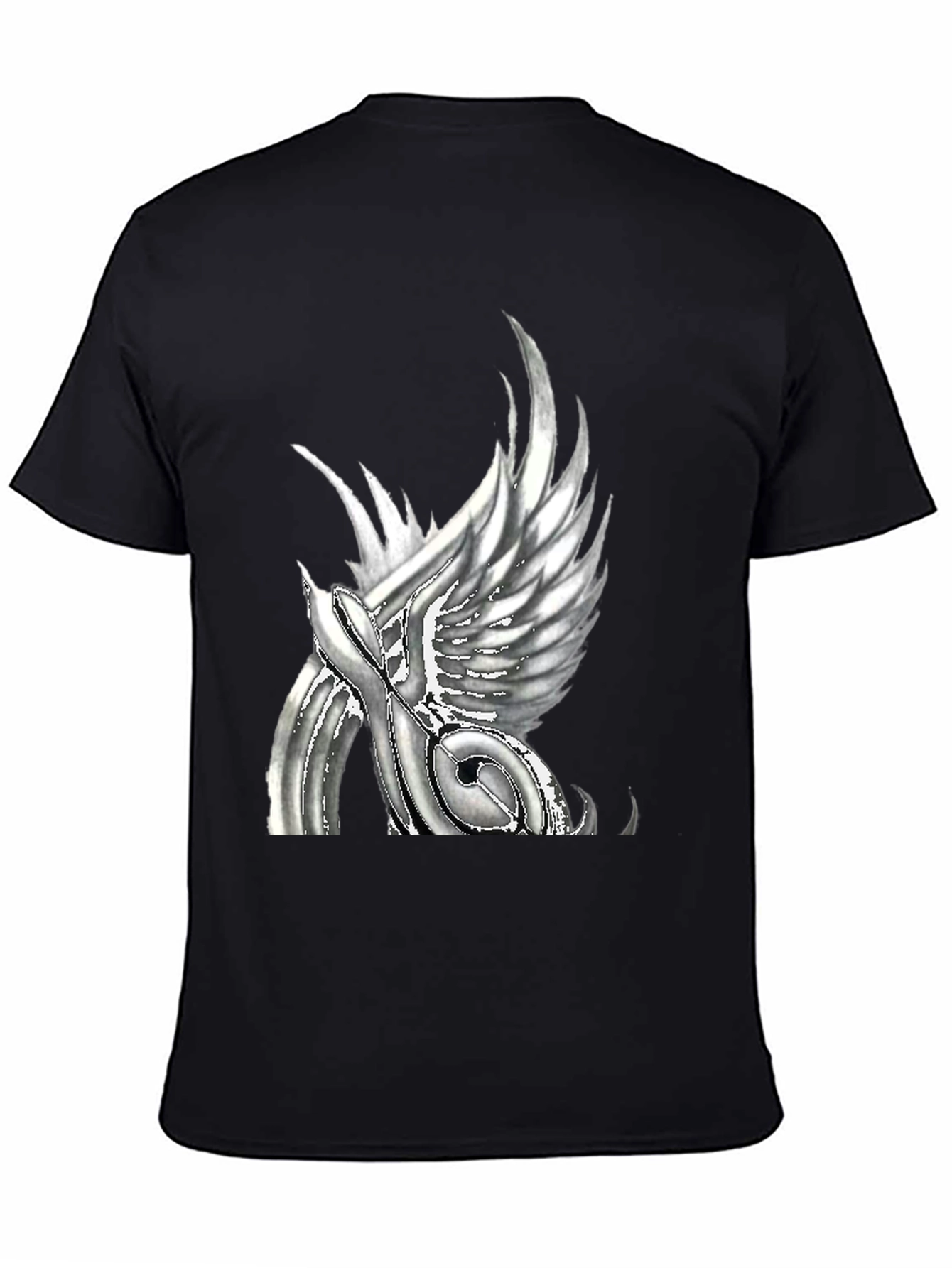 Winged Music Note T-Shirt - Unique Graphic Tee