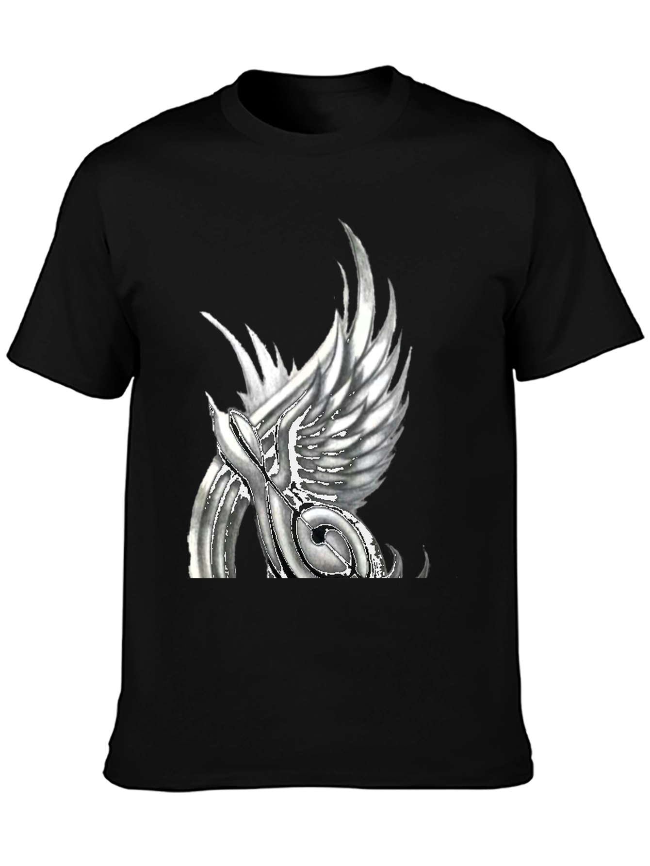 Winged Music Note T-Shirt - Unique Graphic Tee