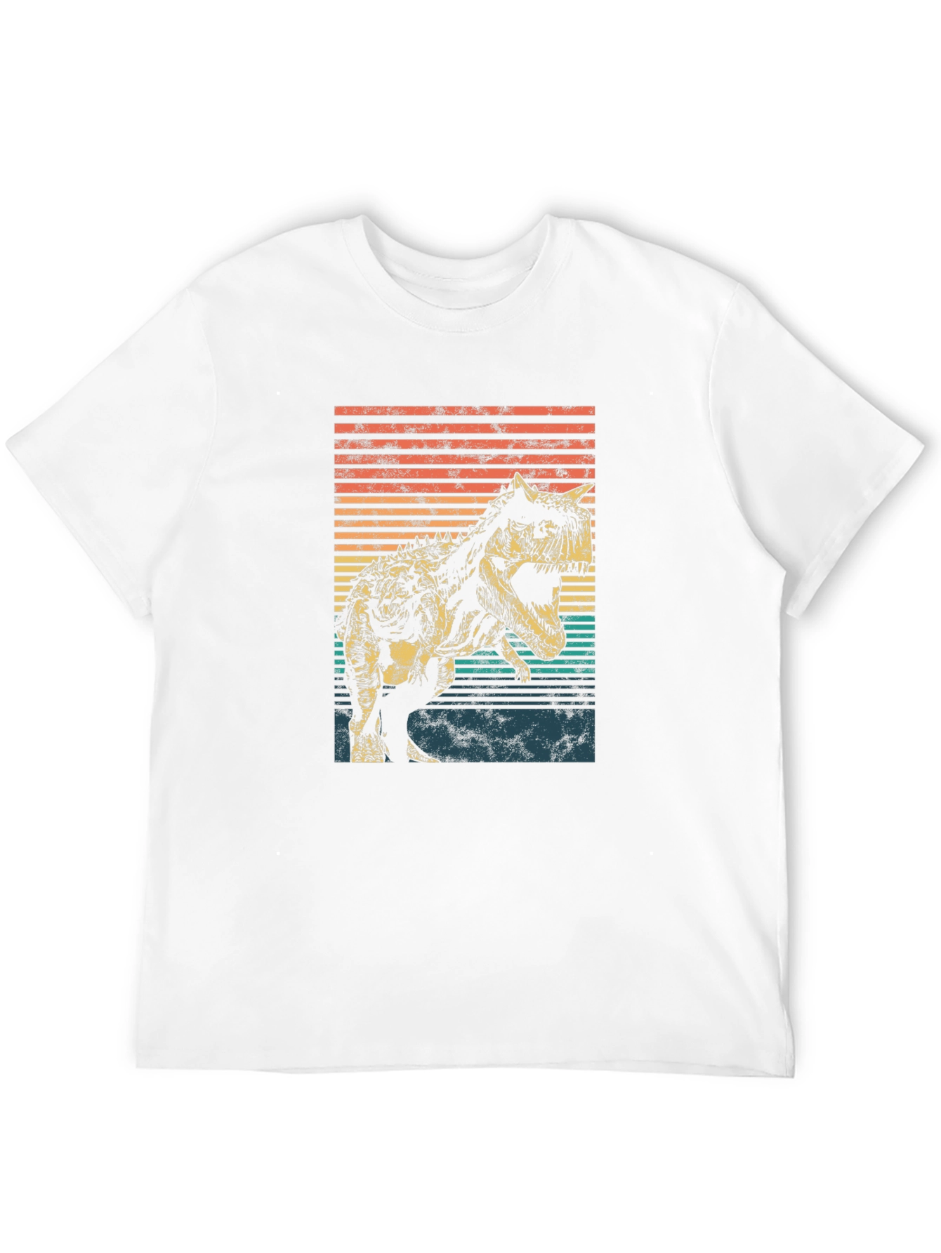 Retro Dinosaur Graphic T-Shirt