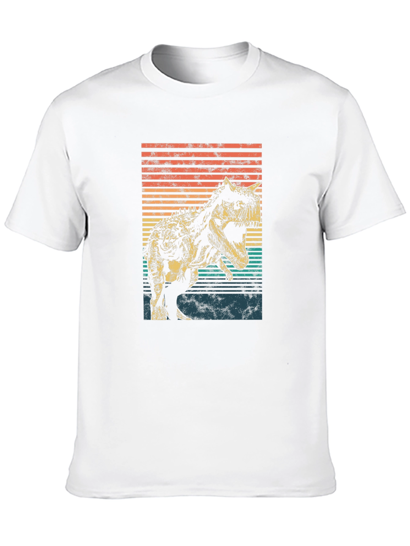 Retro Dinosaur Graphic T-Shirt