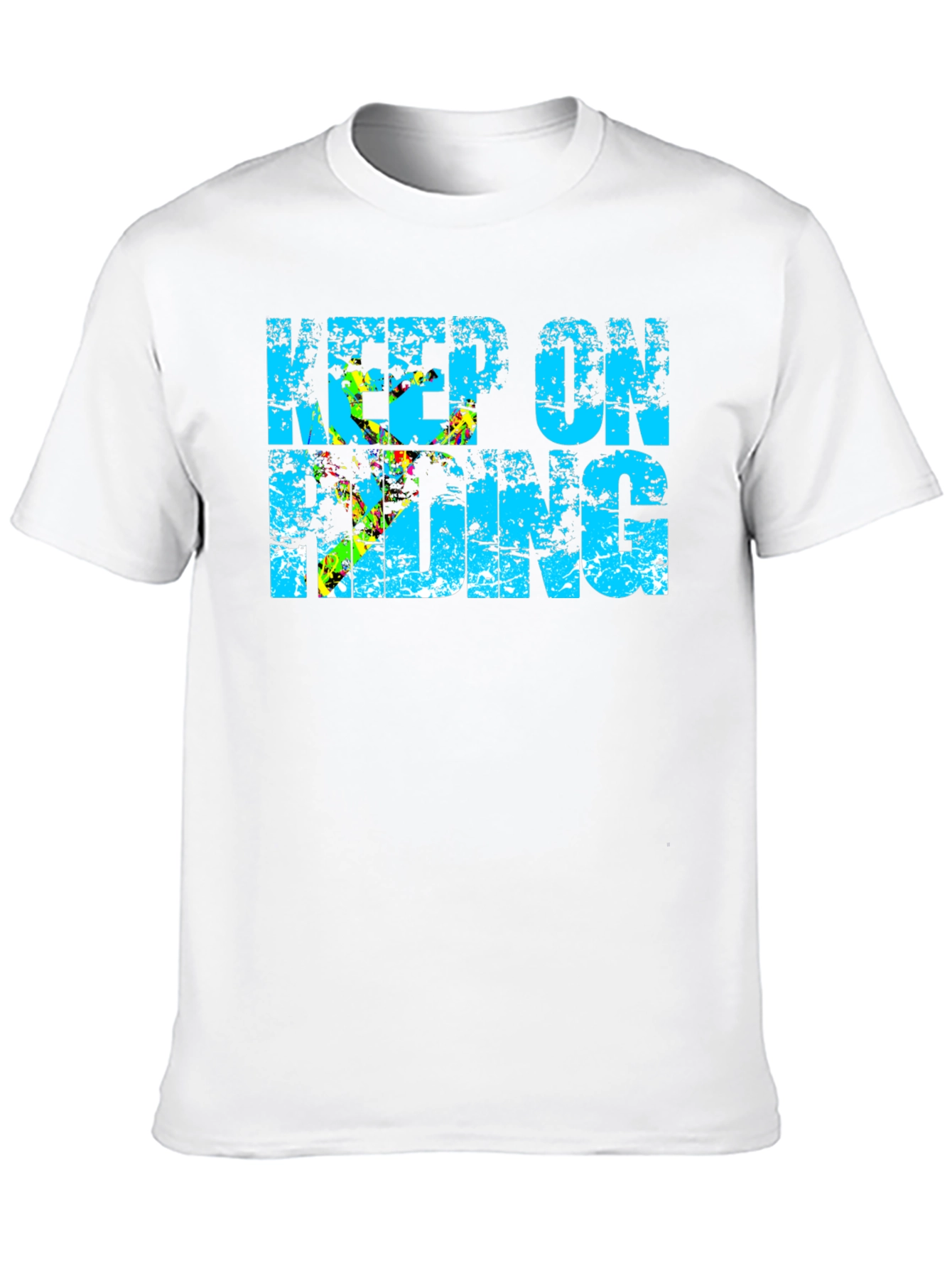 Keep On Riding Graphic T-Shirt - Black