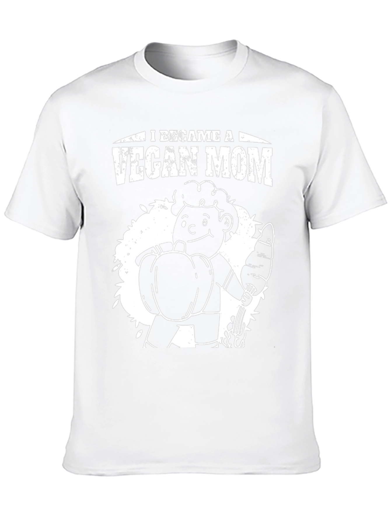 Vegan Mom T-Shirt - Unisex Black Graphic Tee