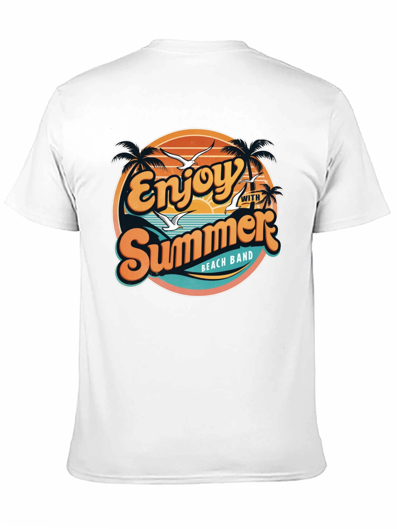 Enjoy Summer Beach Band T-Shirt