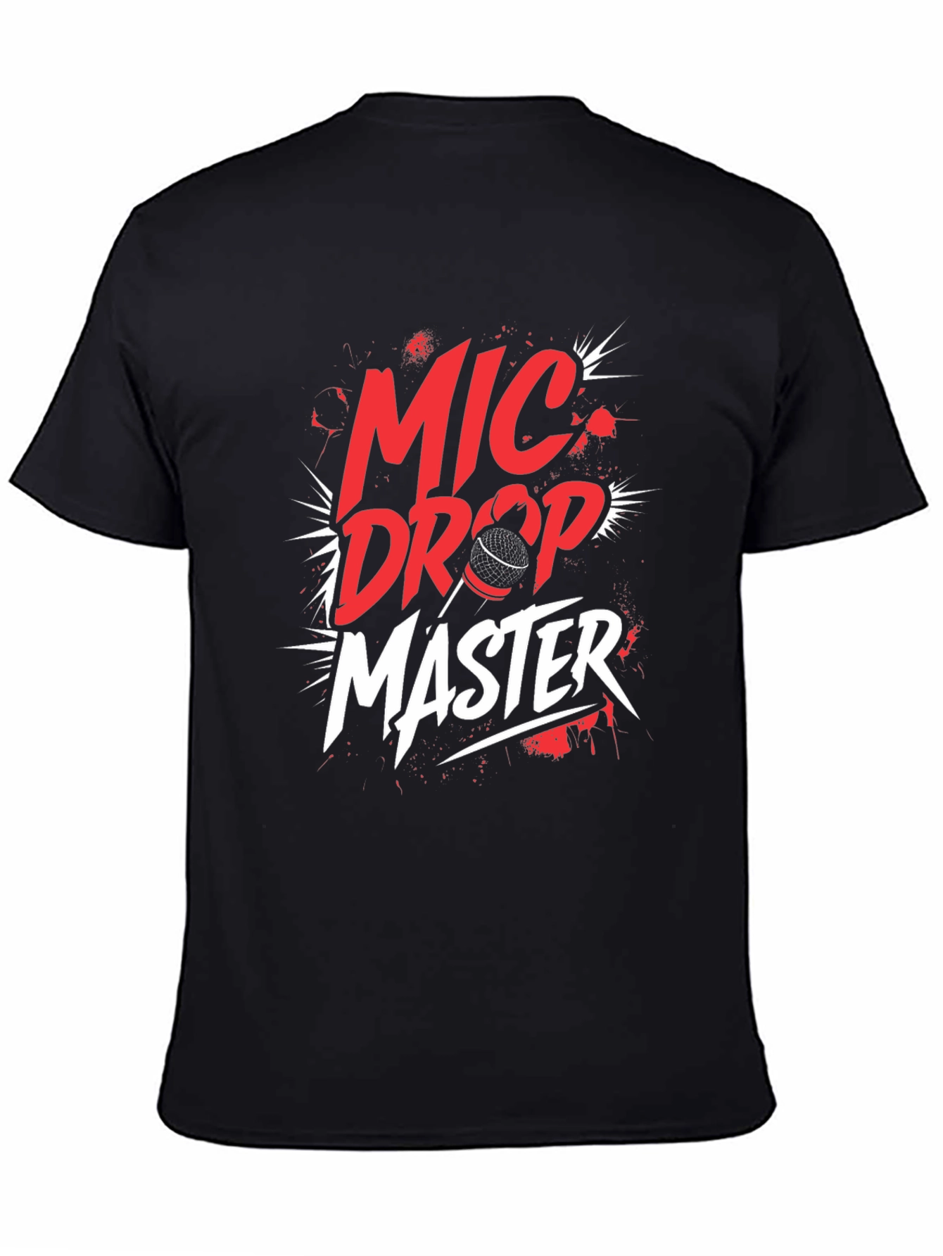 Mic Drop Master Graphic T-Shirt