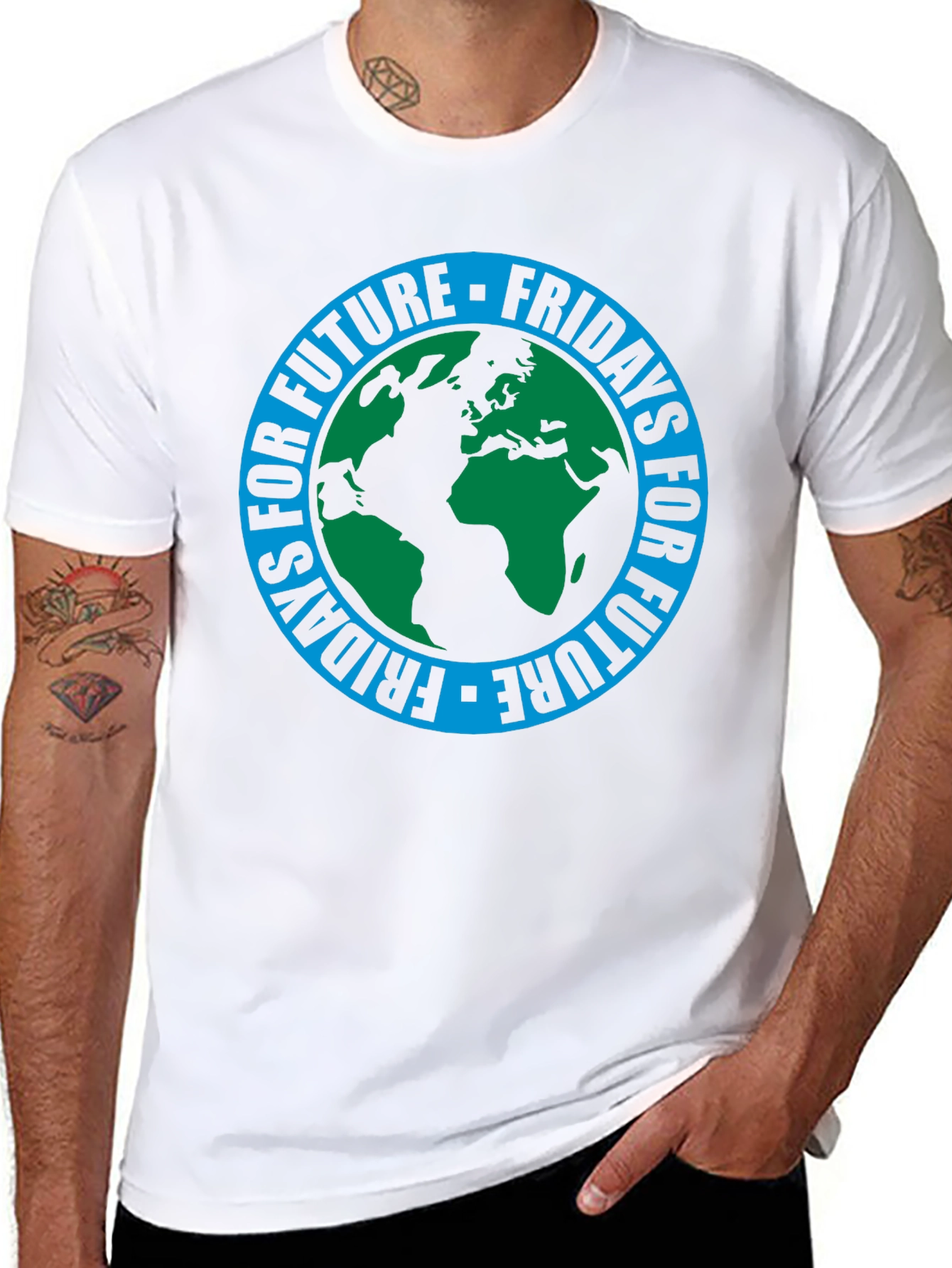 Fridays for Future Graphic Tee - Earth Design