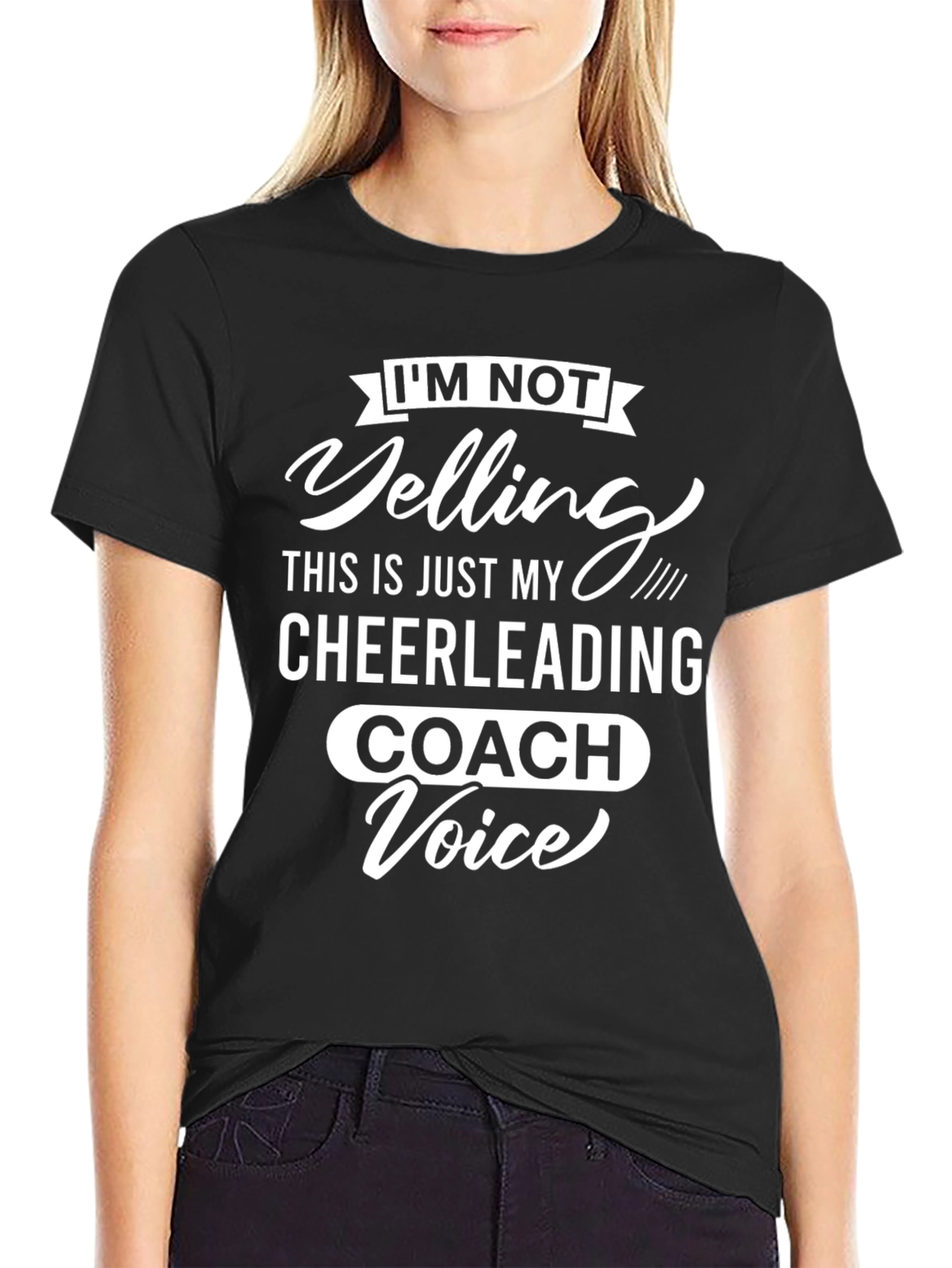 Cheerleading Coach Voice T-Shirt