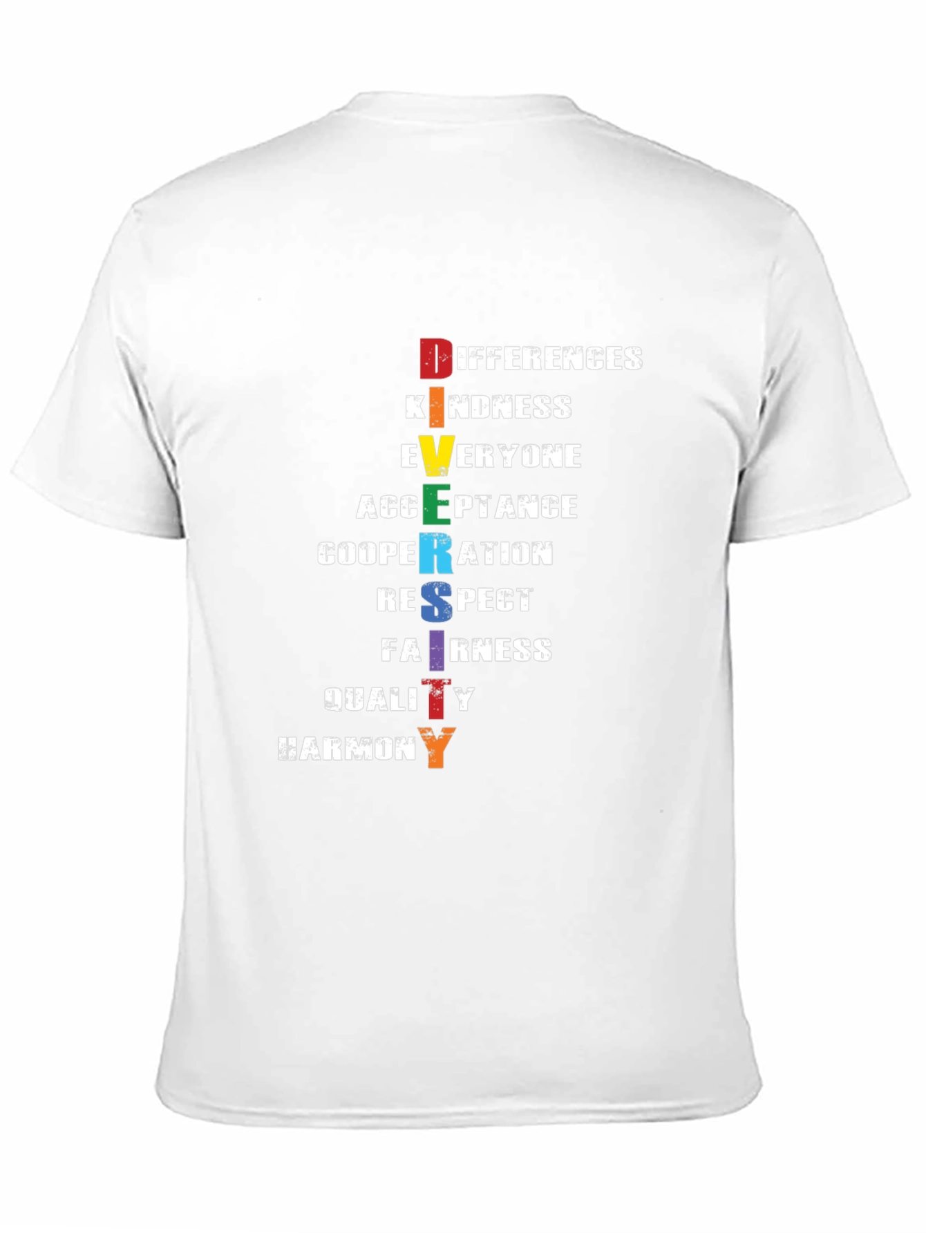 Diversity Inclusion T-Shirt: Differences Kindness Everyone