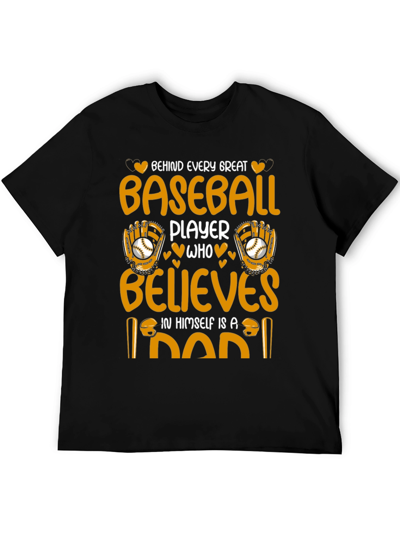Baseball Dad T-Shirt: Great Player Believer