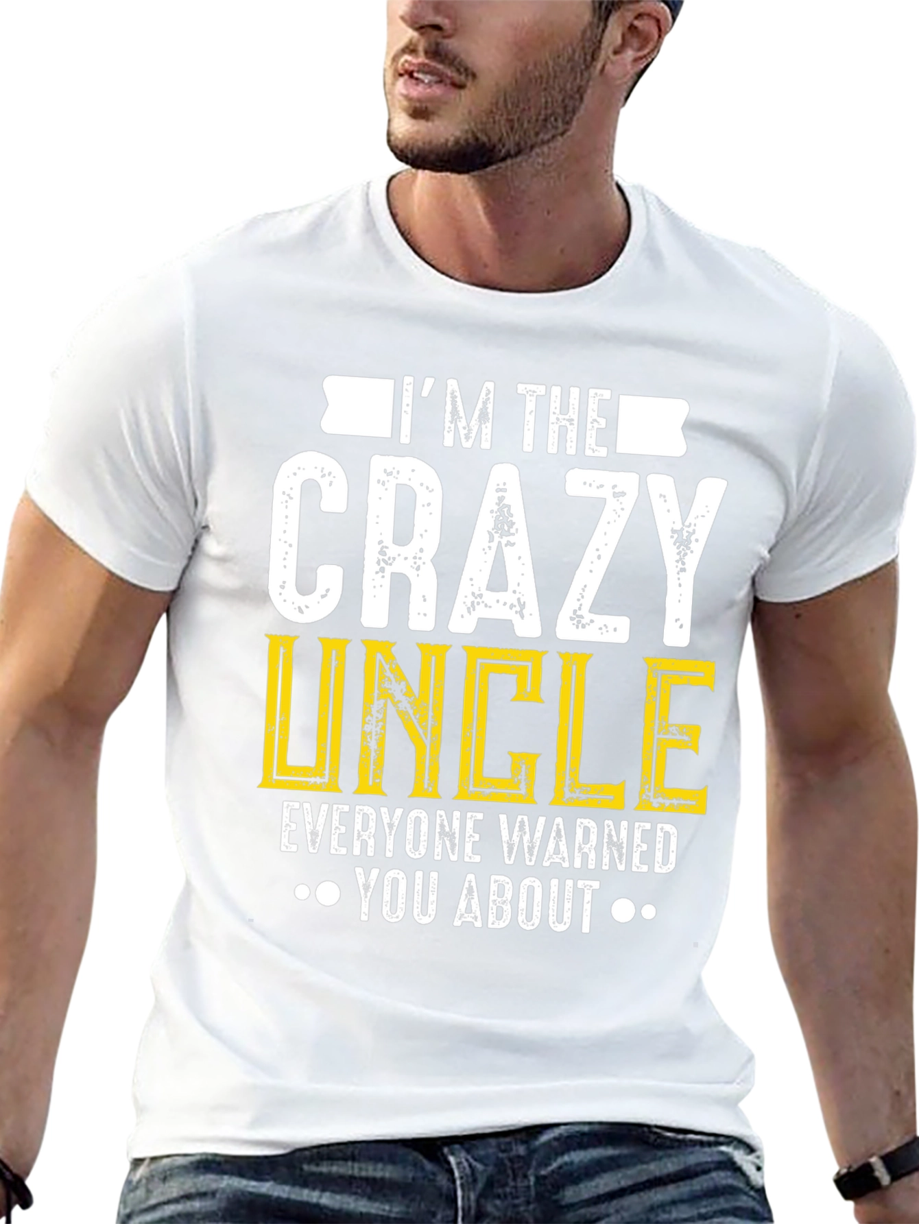 Crazy Uncle Graphic T-Shirt - Funny Uncle Gift