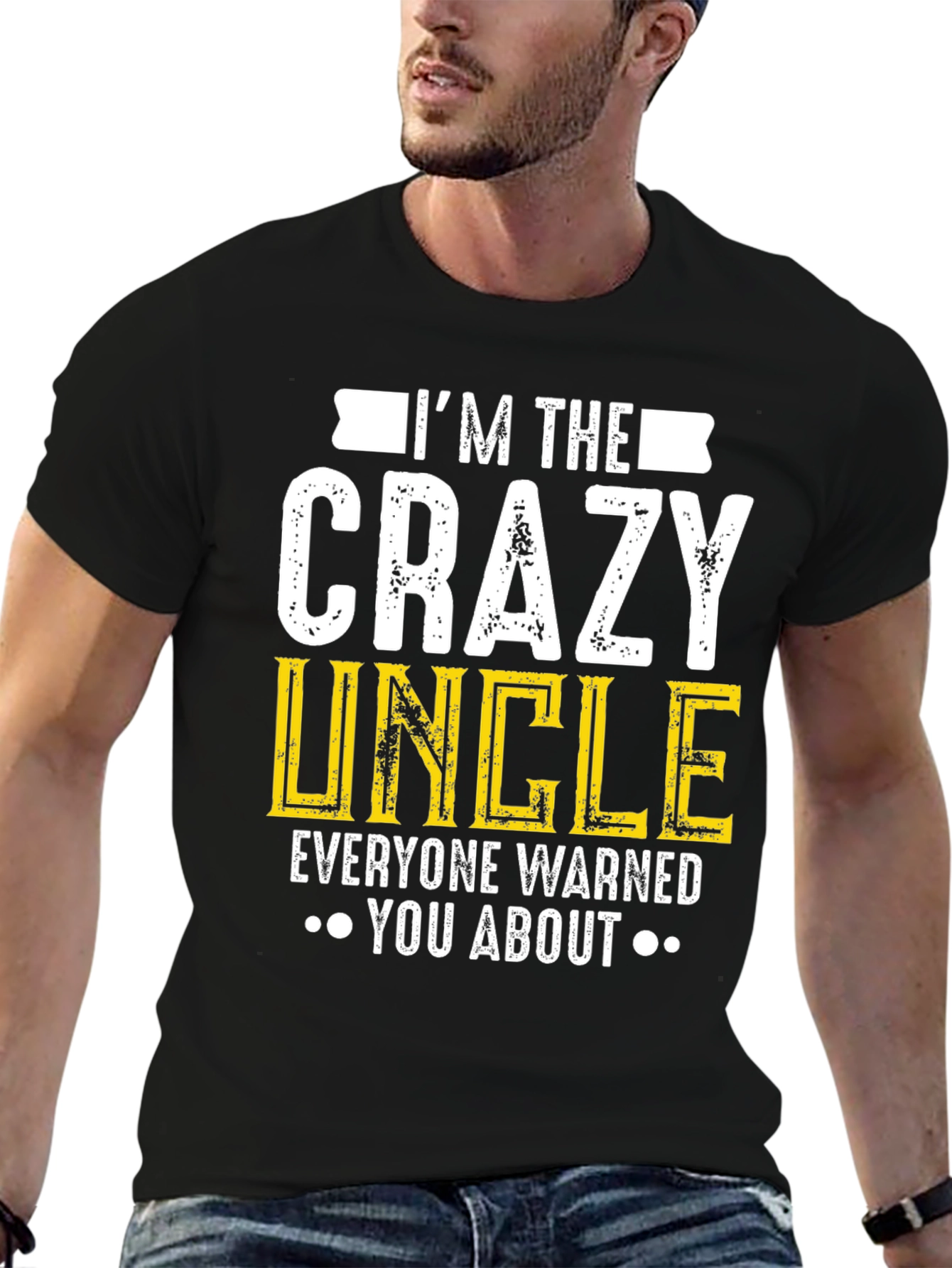 Crazy Uncle Graphic T-Shirt - Funny Uncle Gift