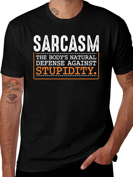 Sarcasm Defense Humor Graphic Tee