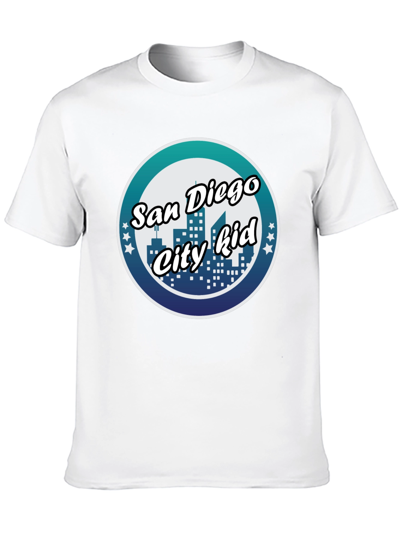 San Diego City Kid Black T-Shirt