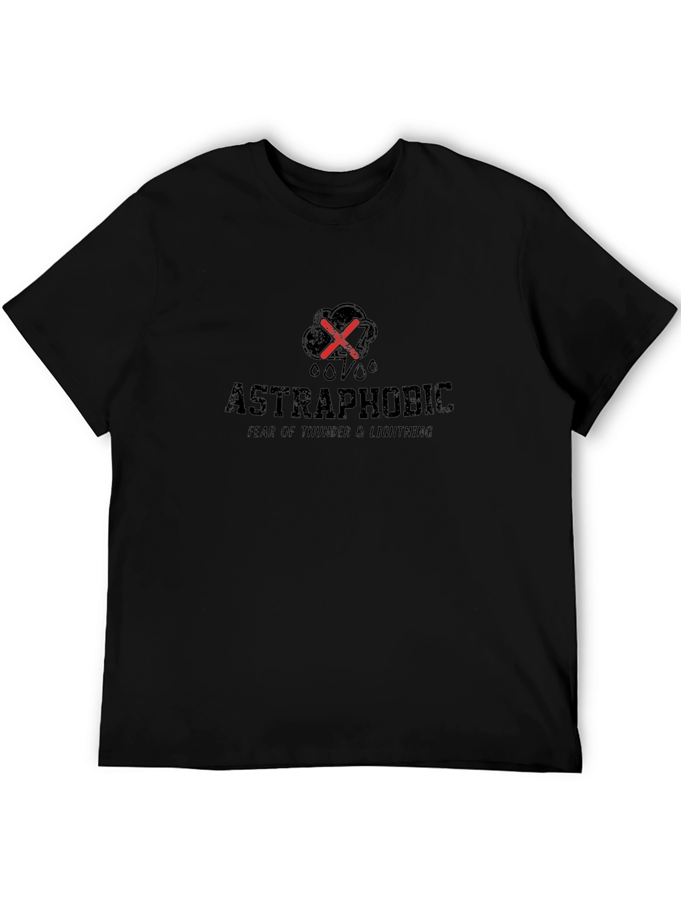 Astraphobic Thunder & Lightning Fear T-Shirt