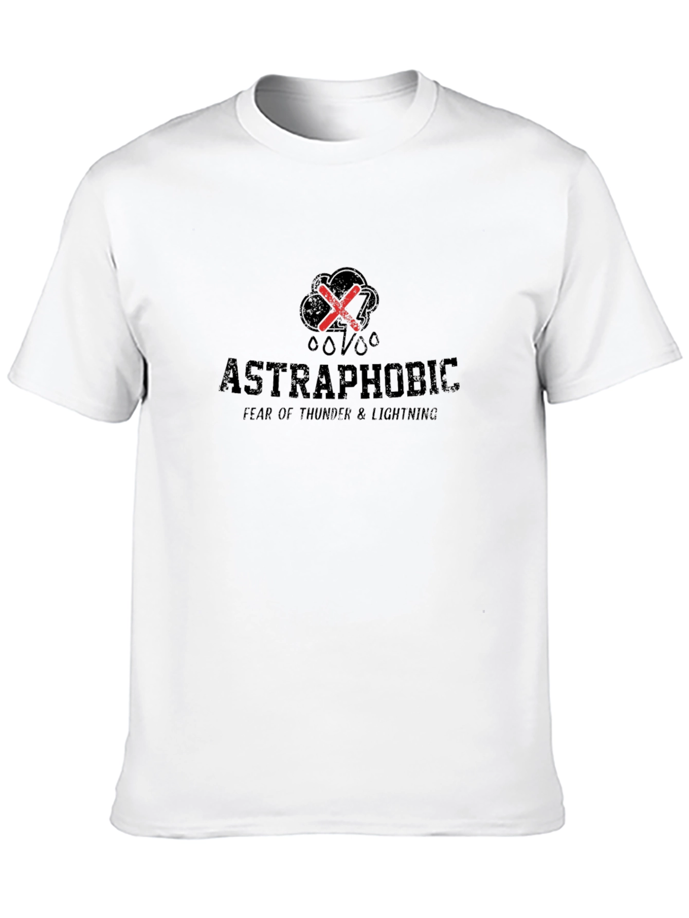 Astraphobic Thunder & Lightning Fear T-Shirt