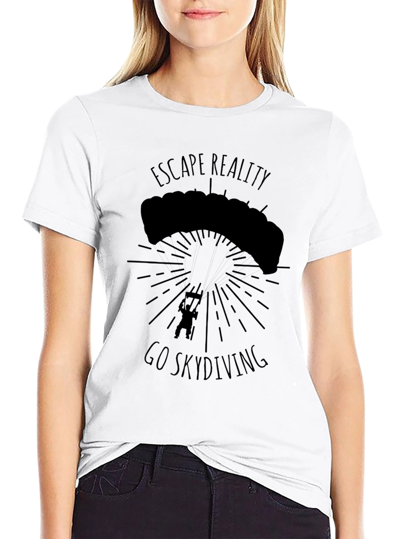 Escape Reality Skydiving T-Shirt - Adventure Ready