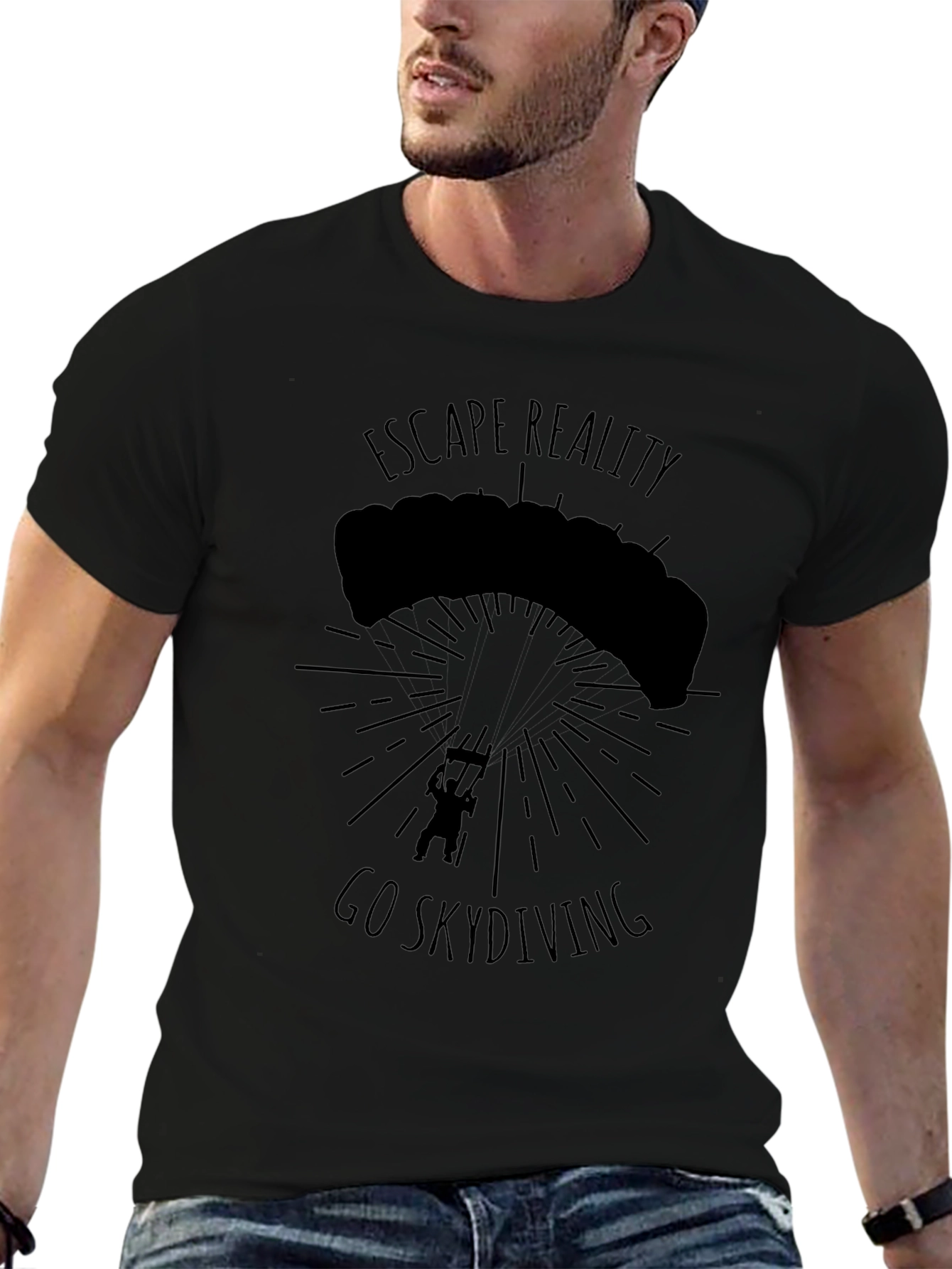 Escape Reality Skydiving T-Shirt - Adventure Ready