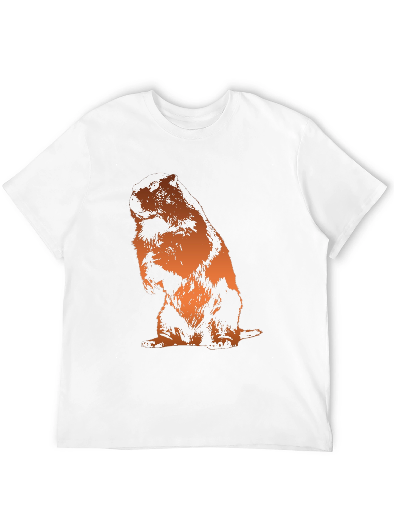 Groundhog T-Shirt - Mens Black Graphic Tee