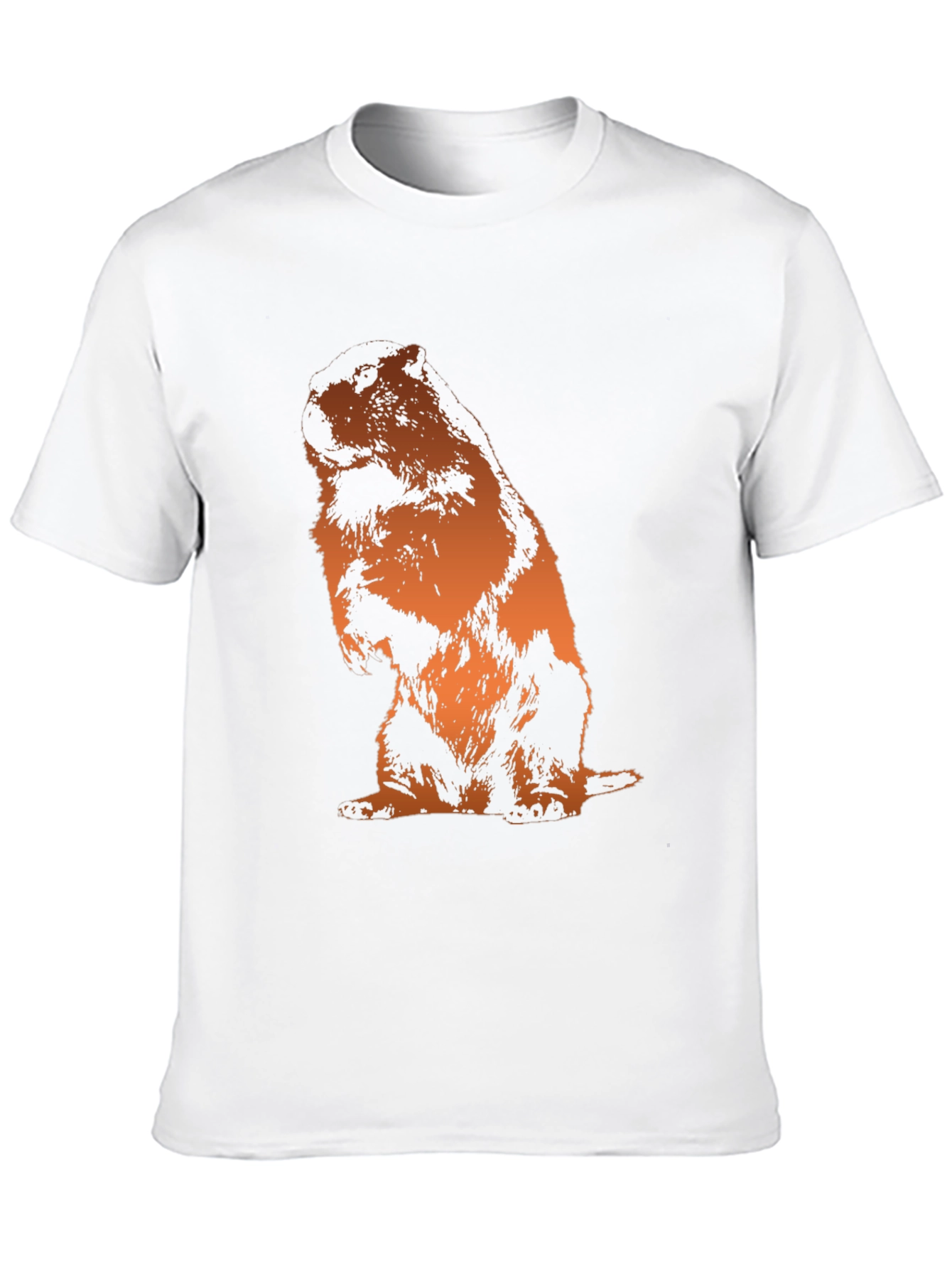 Groundhog T-Shirt - Mens Black Graphic Tee