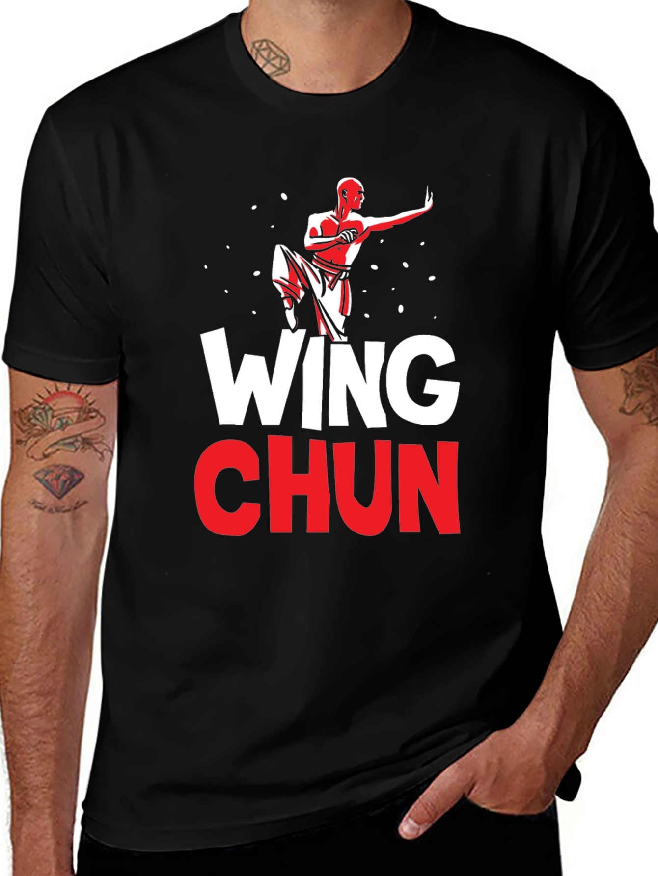 Wing Chun T-Shirt - Martial Arts Graphic Tee