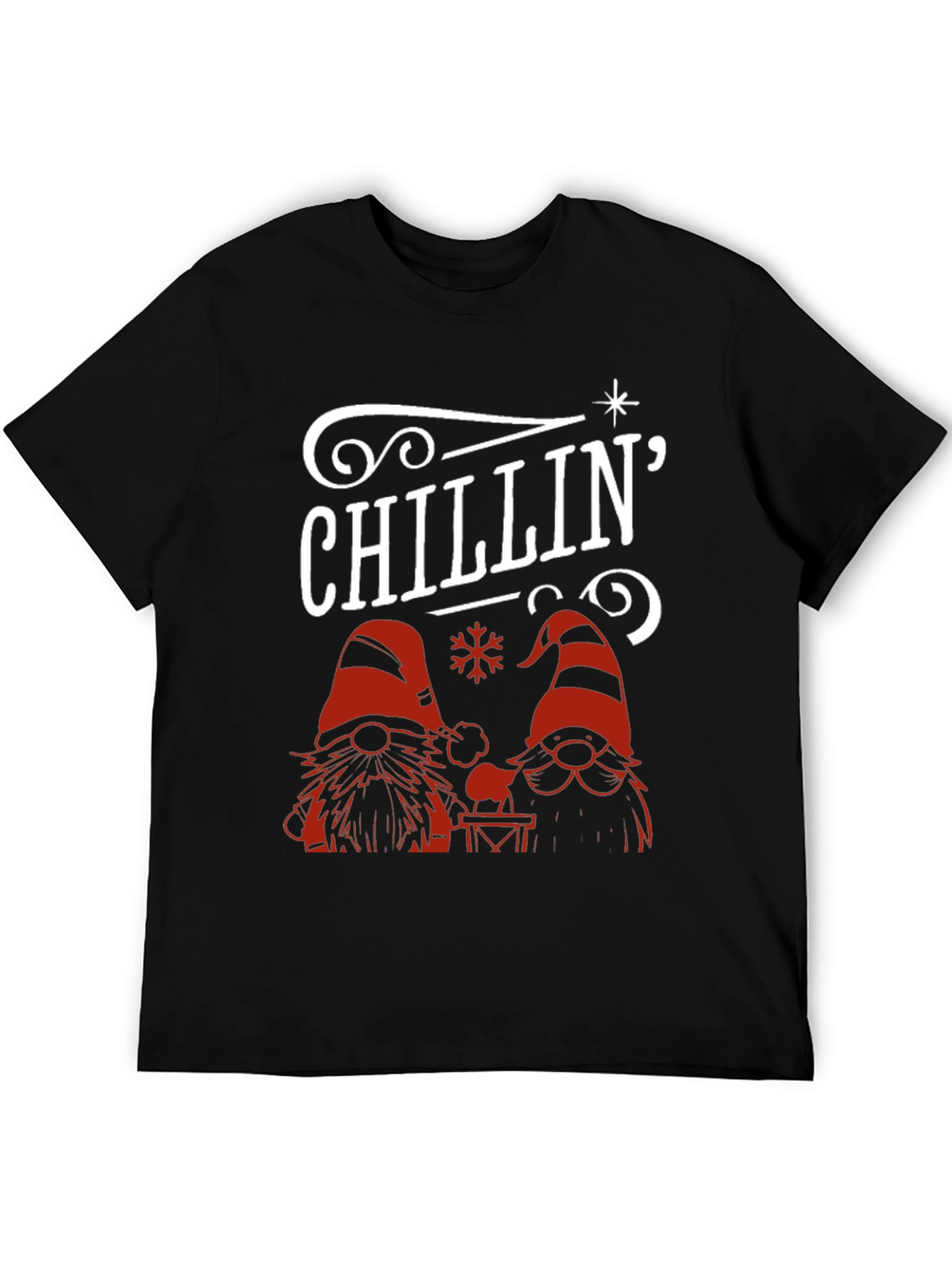 Chillin Christmas Gnomes Graphic Tee