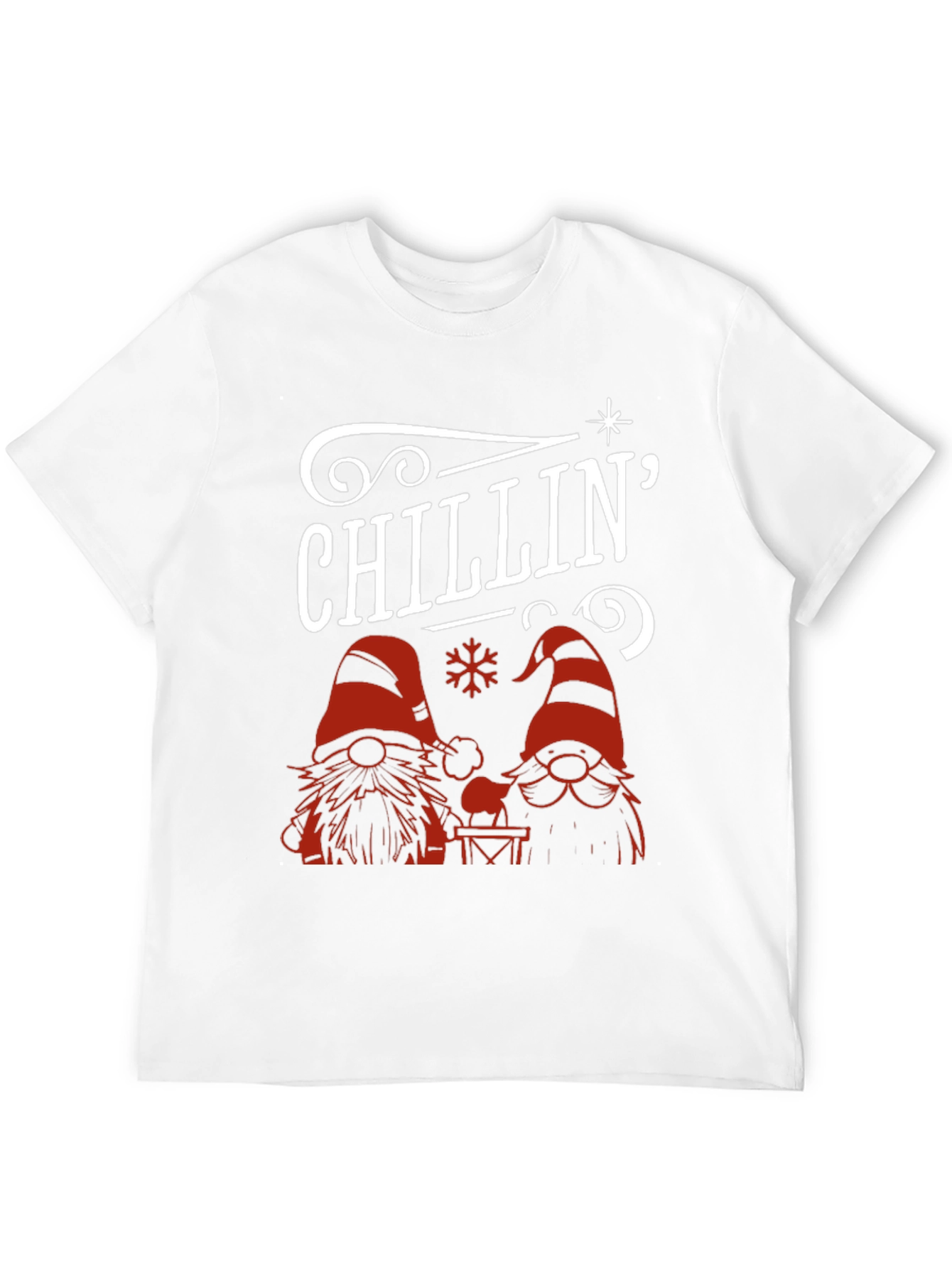 Chillin Christmas Gnomes Graphic Tee
