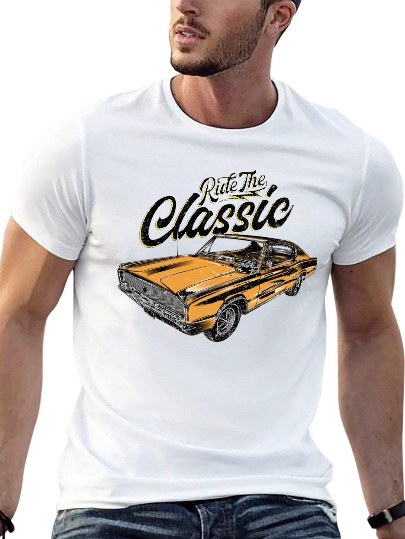 Ride The Classic Car Graphic Tee