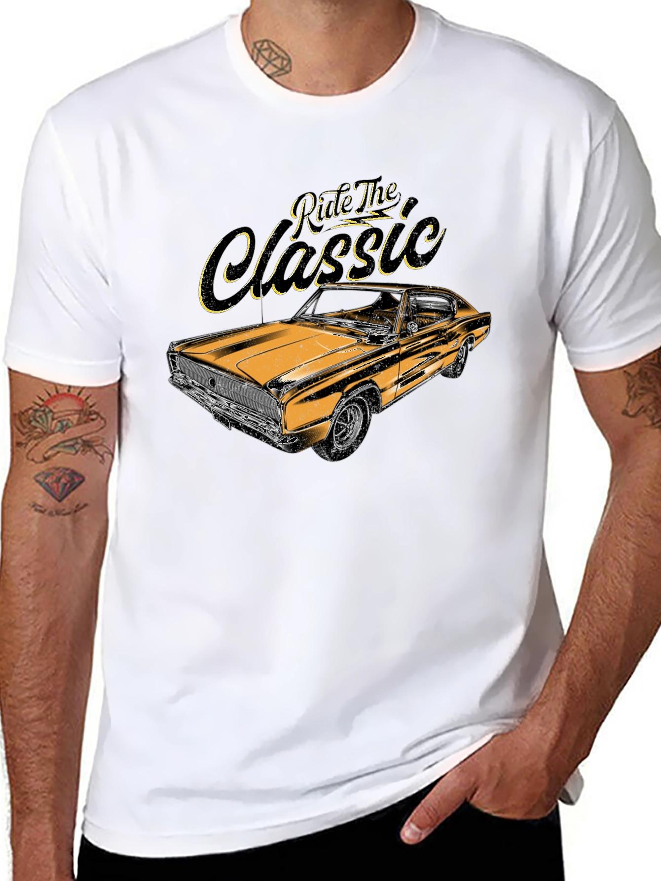 Ride The Classic Car Graphic Tee