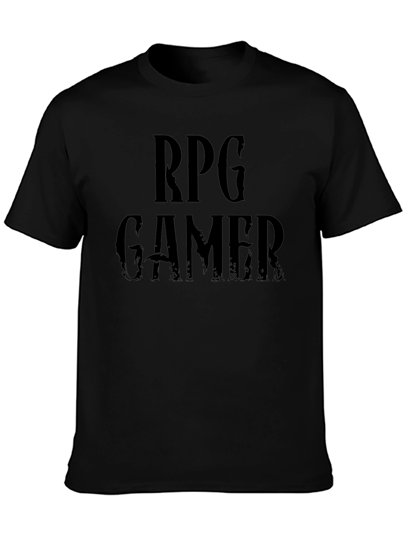 RPG Gamer Black T-Shirt