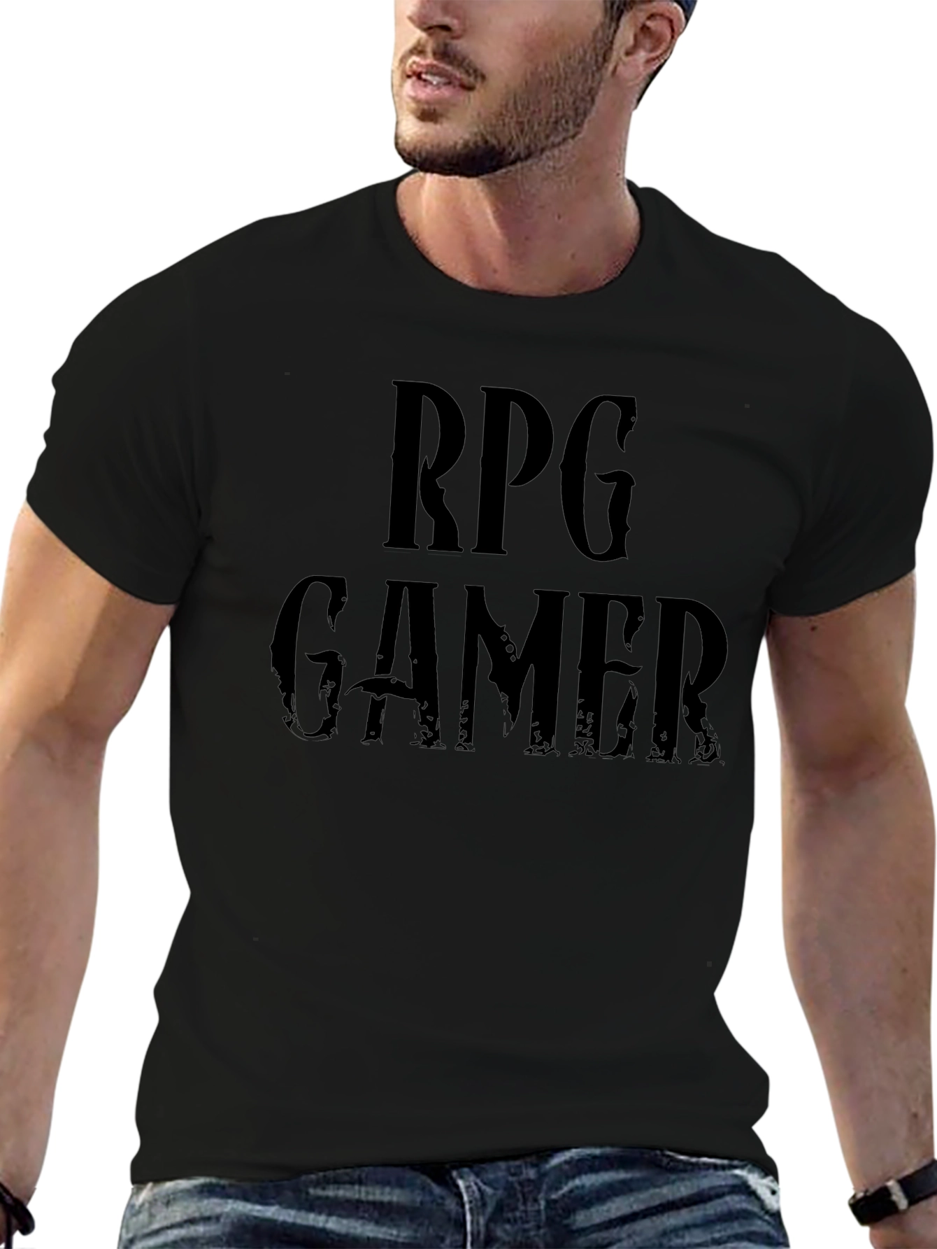 RPG Gamer Black T-Shirt