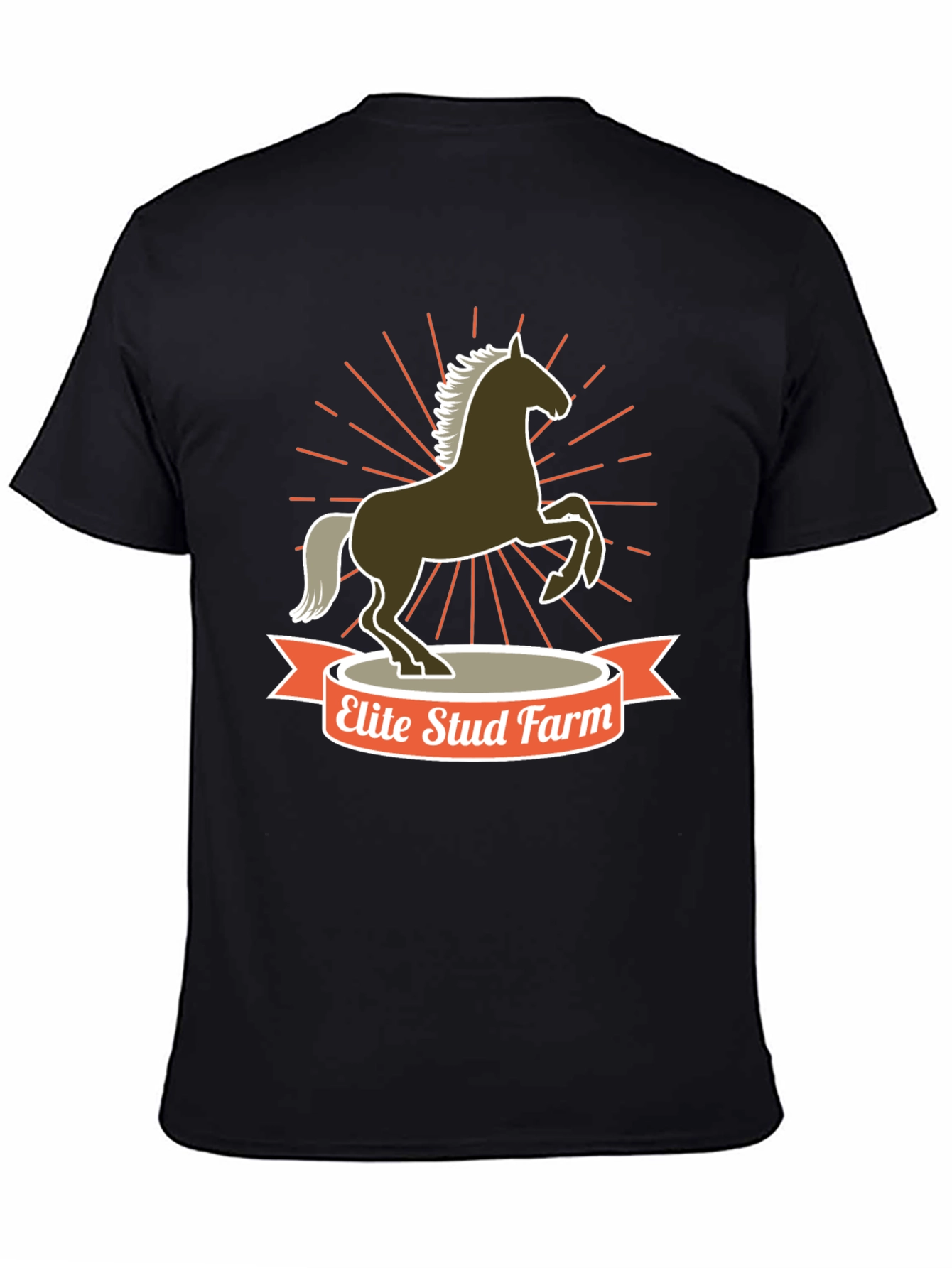 Elite Stud Farm Horse Graphic Tee