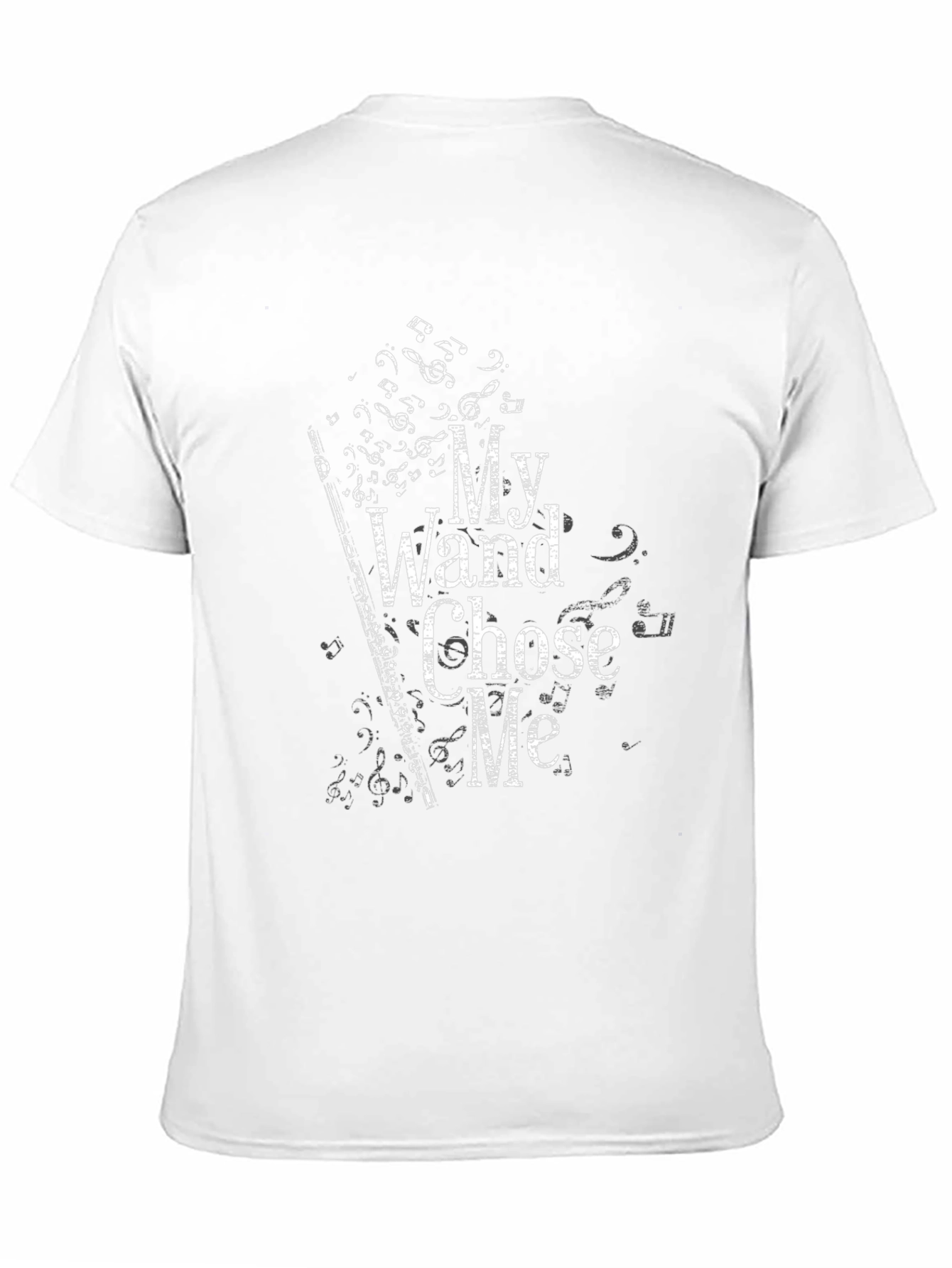My Wand Chose Me Music T-Shirt