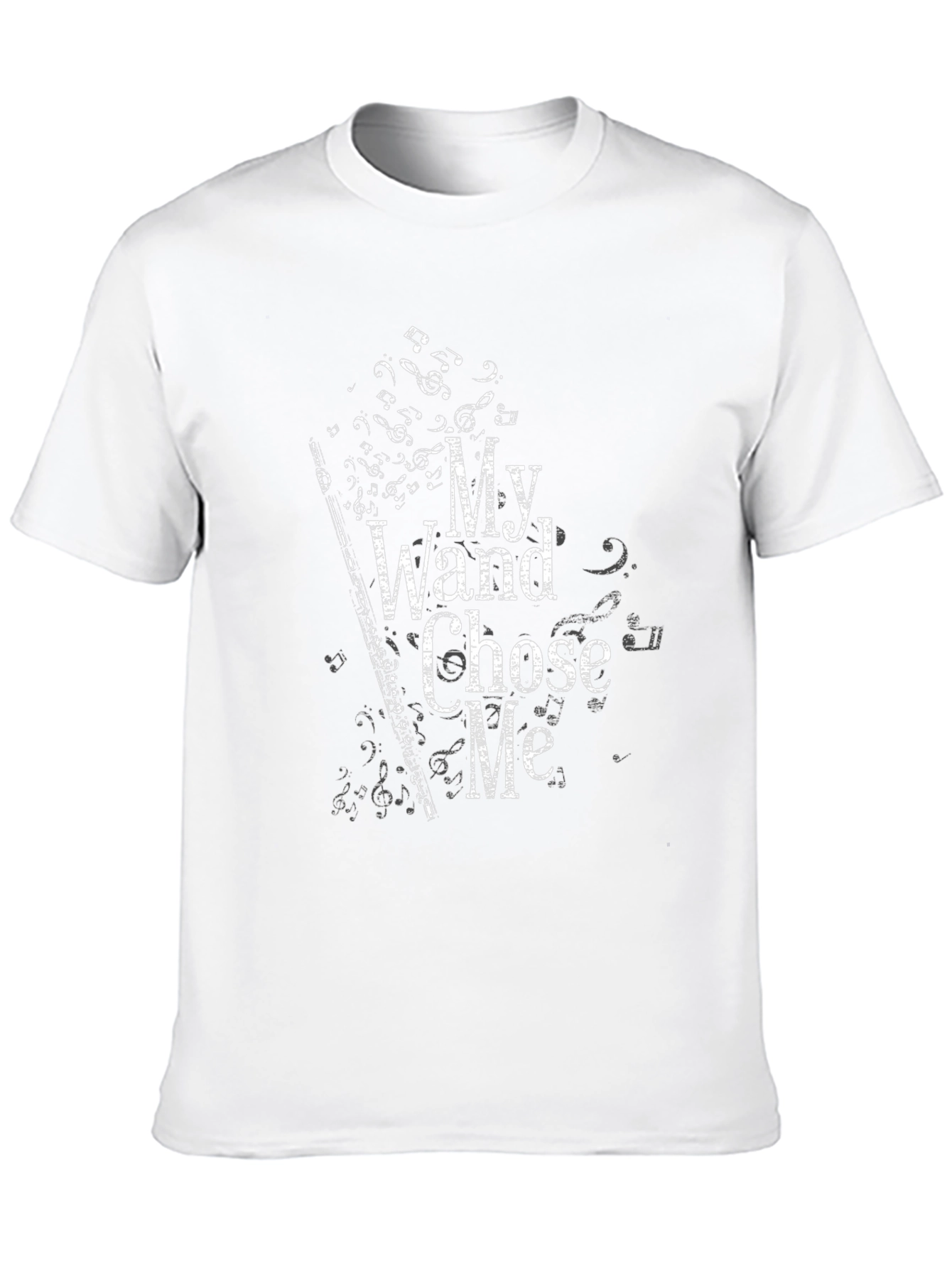 My Wand Chose Me Music T-Shirt