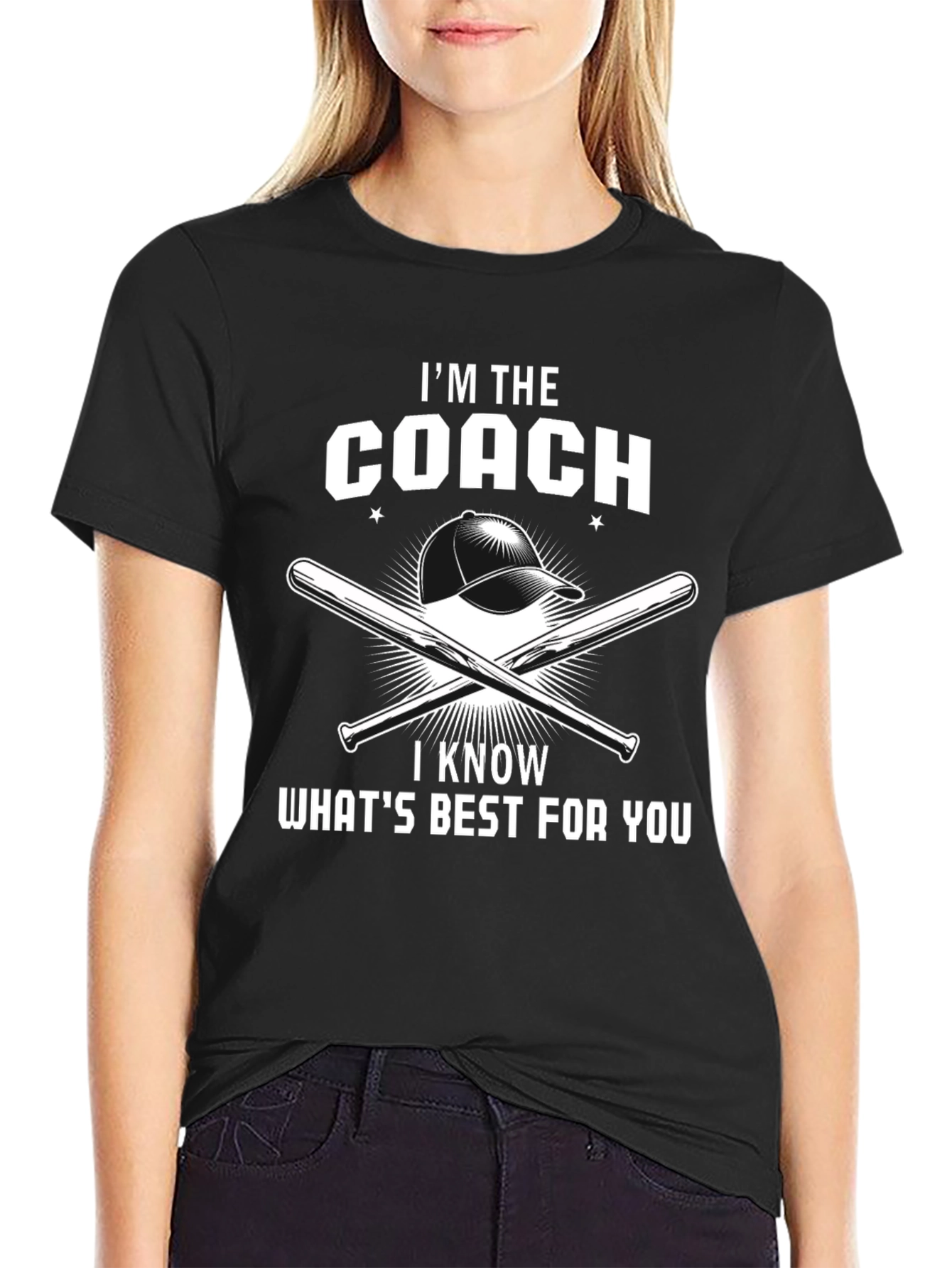 Im The Coach T-Shirt Baseball Bats