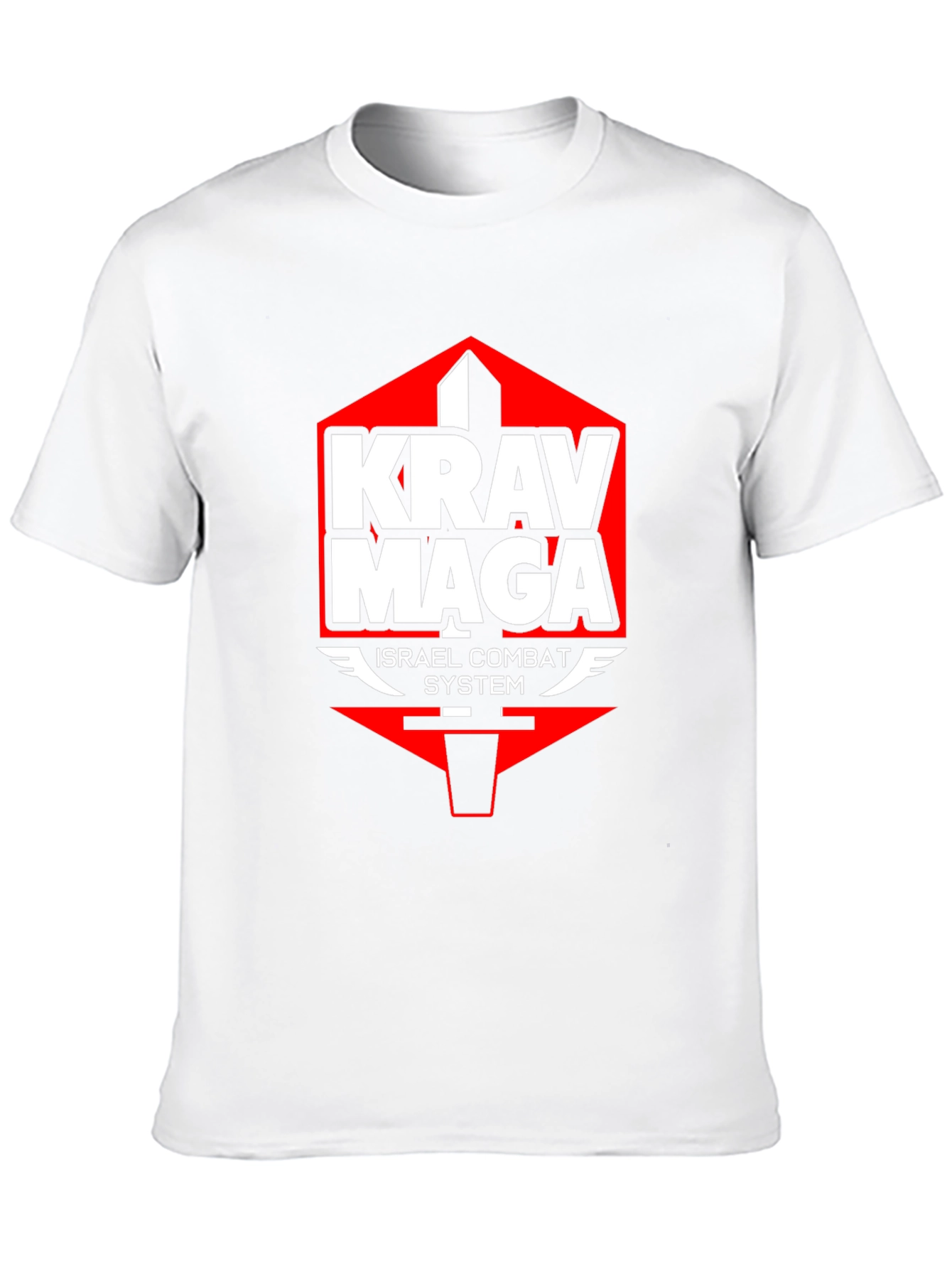 Krav Maga Israel Combat System Black T-Shirt