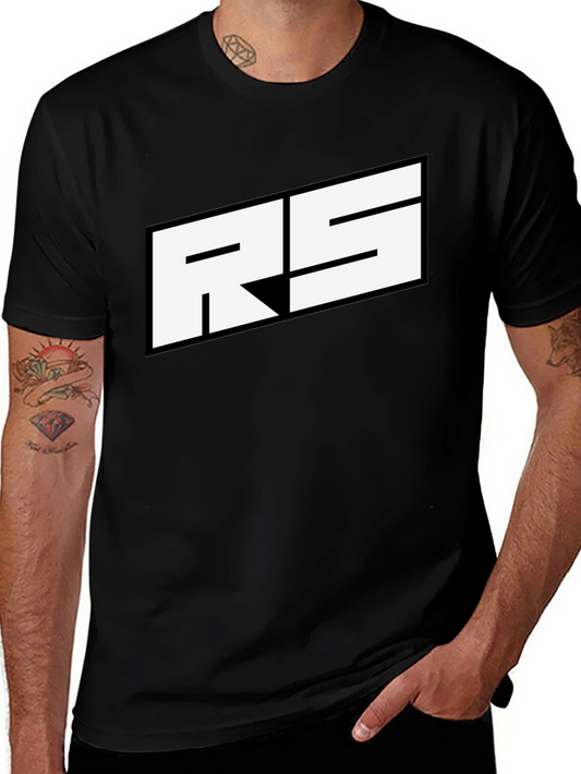RS Logo Black T-Shirt