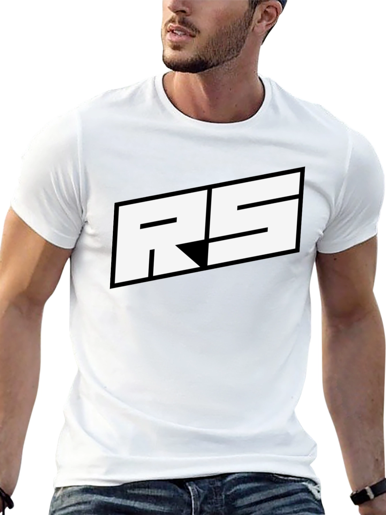 RS Logo Black T-Shirt