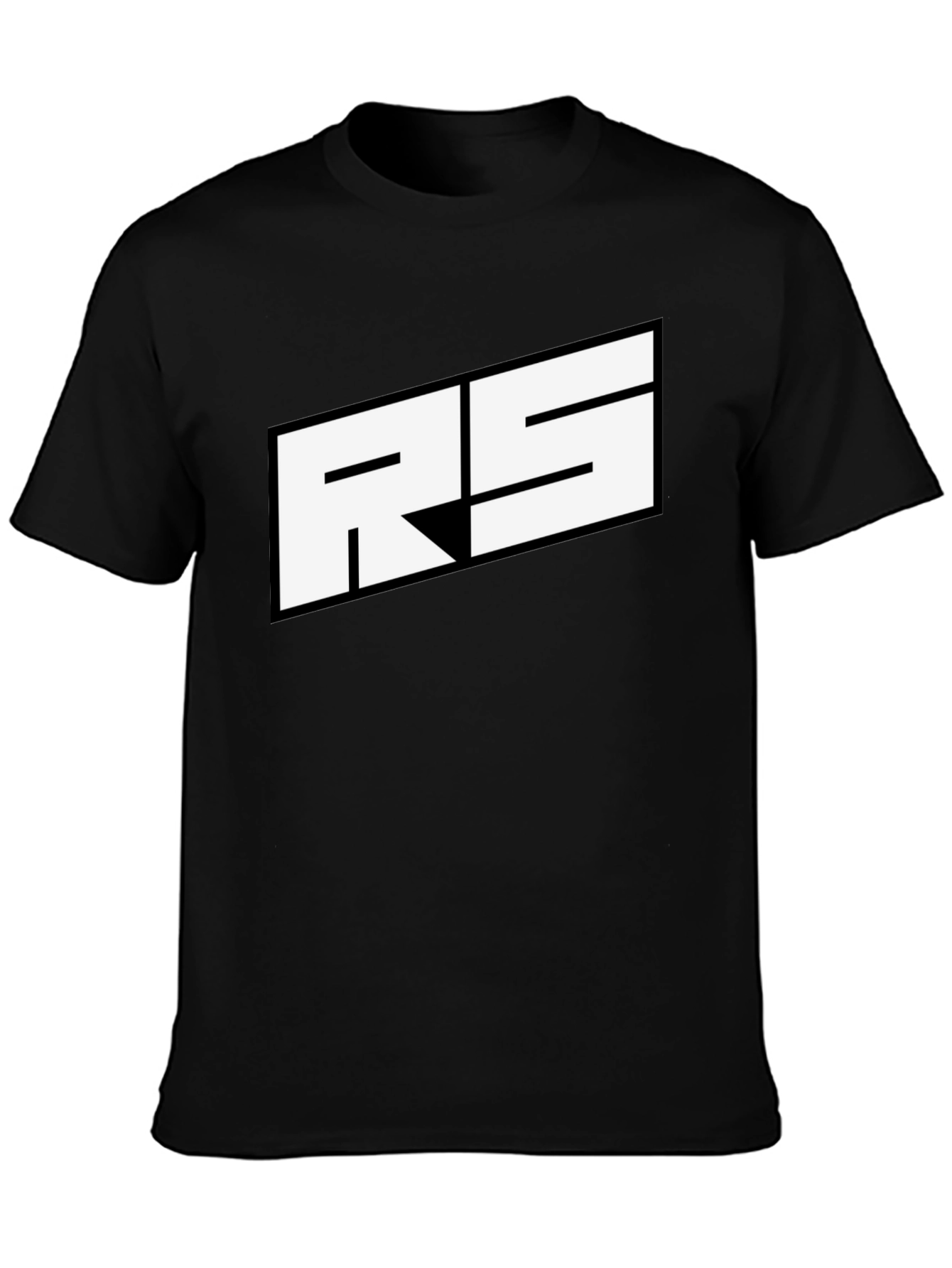 RS Logo Black T-Shirt