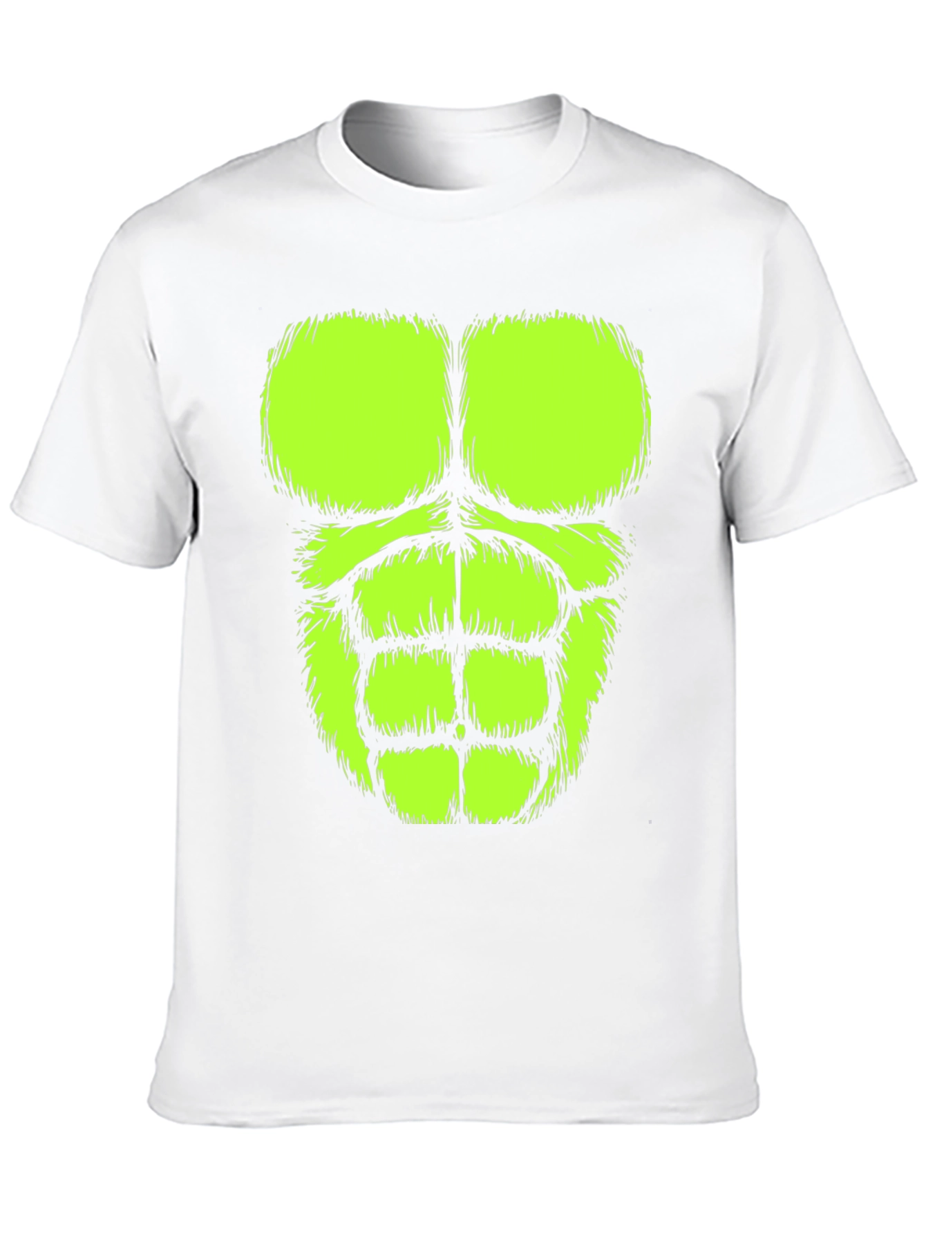 Hulk Abs T-Shirt: Funny Muscle Costume Tee