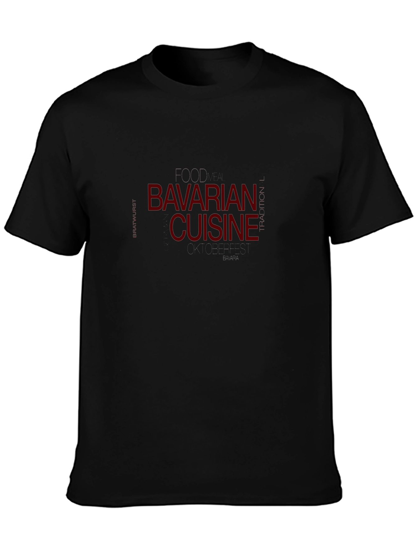 Bavarian Cuisine T-Shirt - Food Tradition Tee