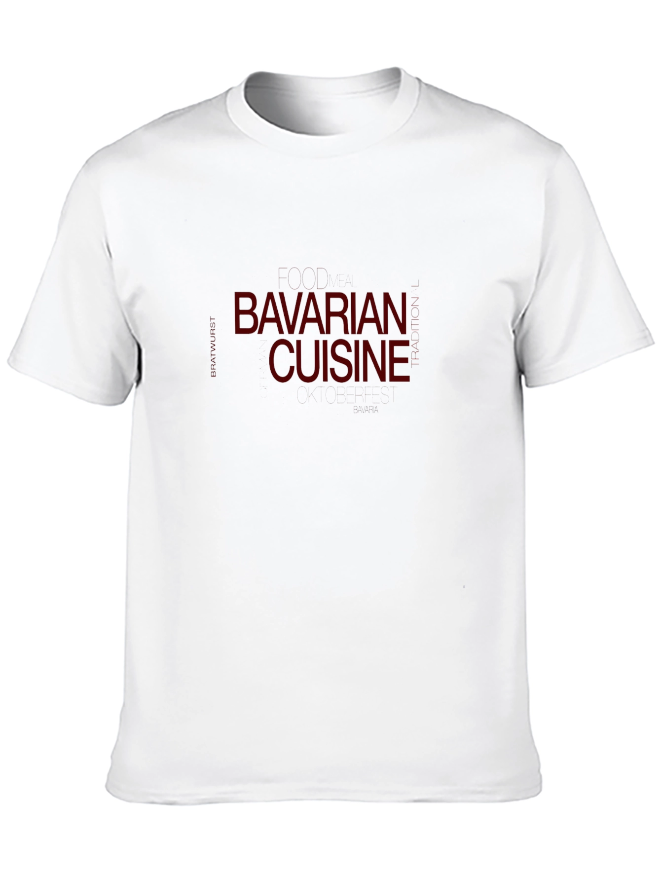 Bavarian Cuisine T-Shirt - Food Tradition Tee